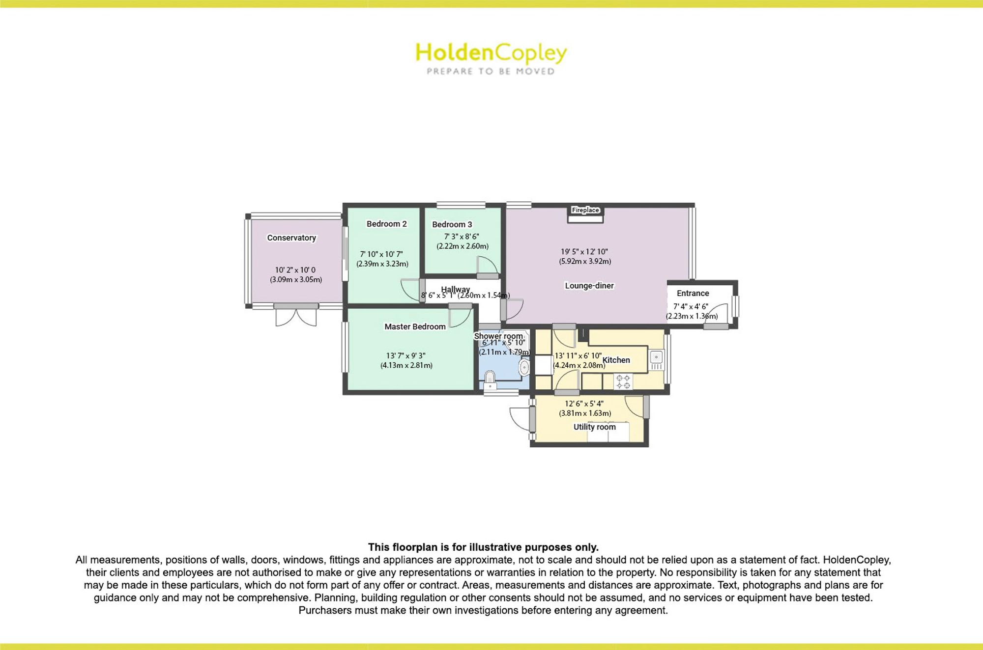 17 Orchard Rise, Nottingham floorplan