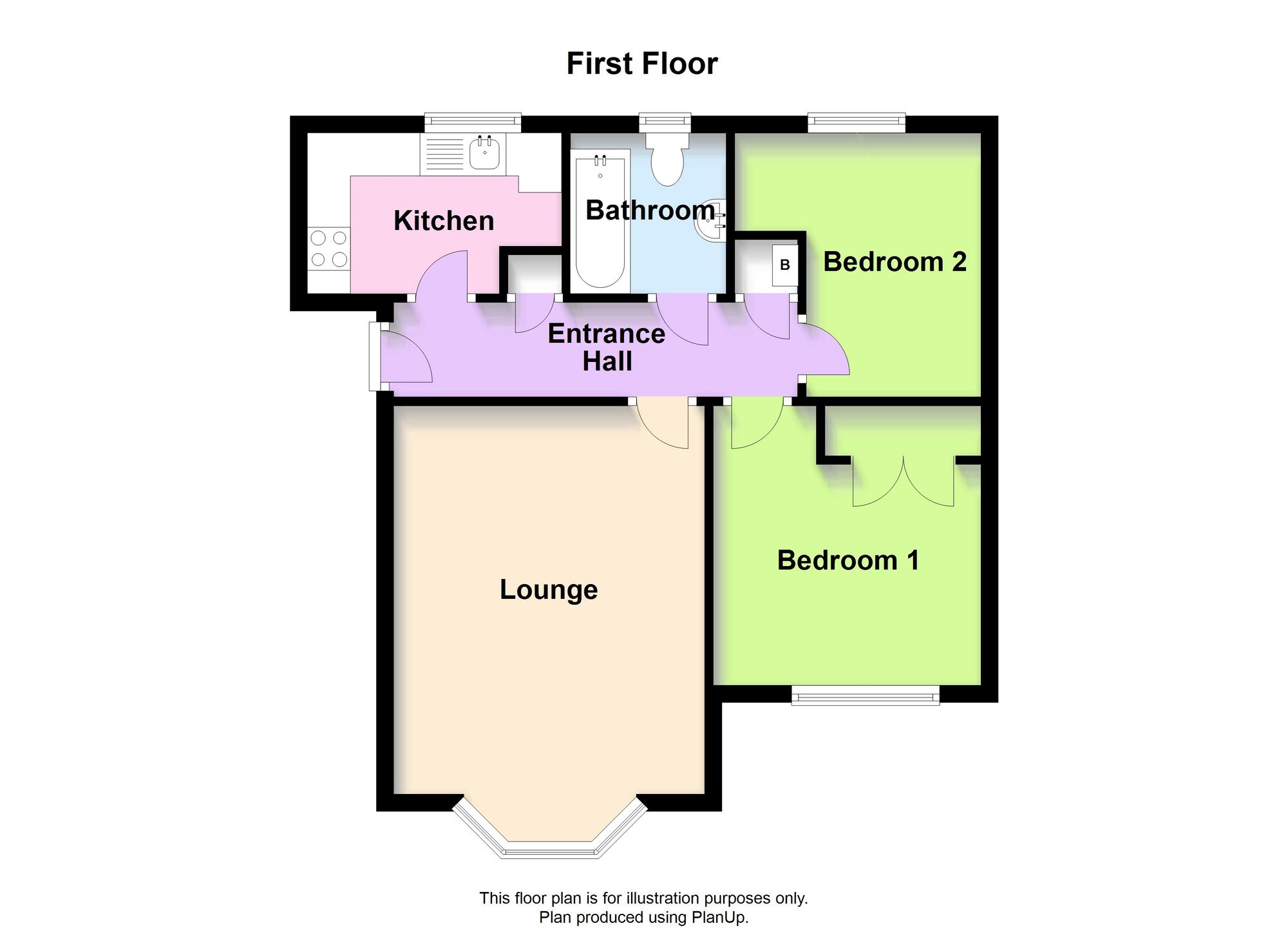 Knaresborough Court, Bletchley MK3, 2 bedroom flat for sale 61784861