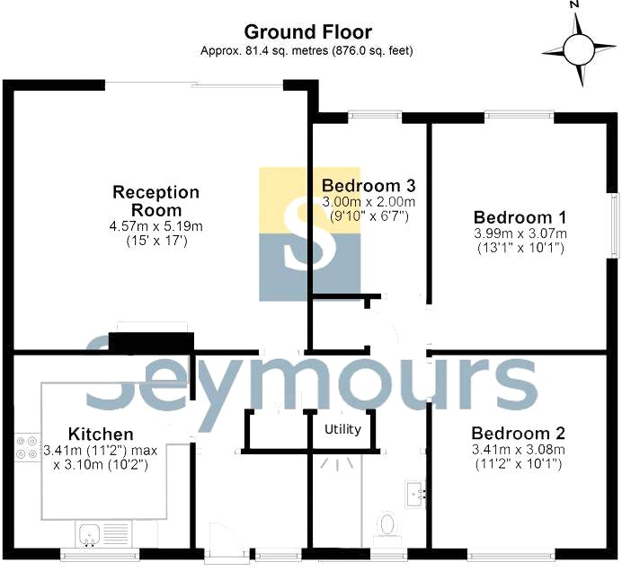 34, Foxglove Close, Surrey floorplan
