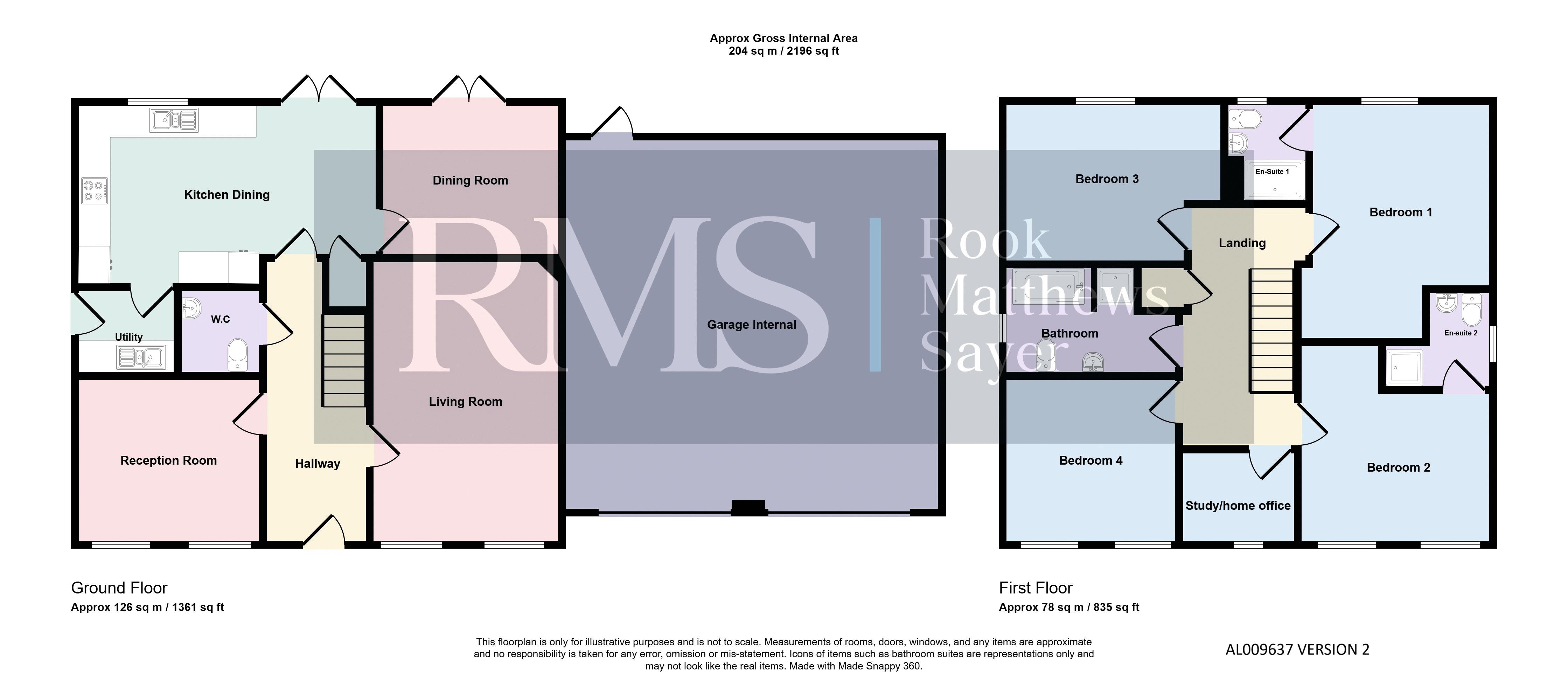 19, Castle Drive, Seahouses floorplan