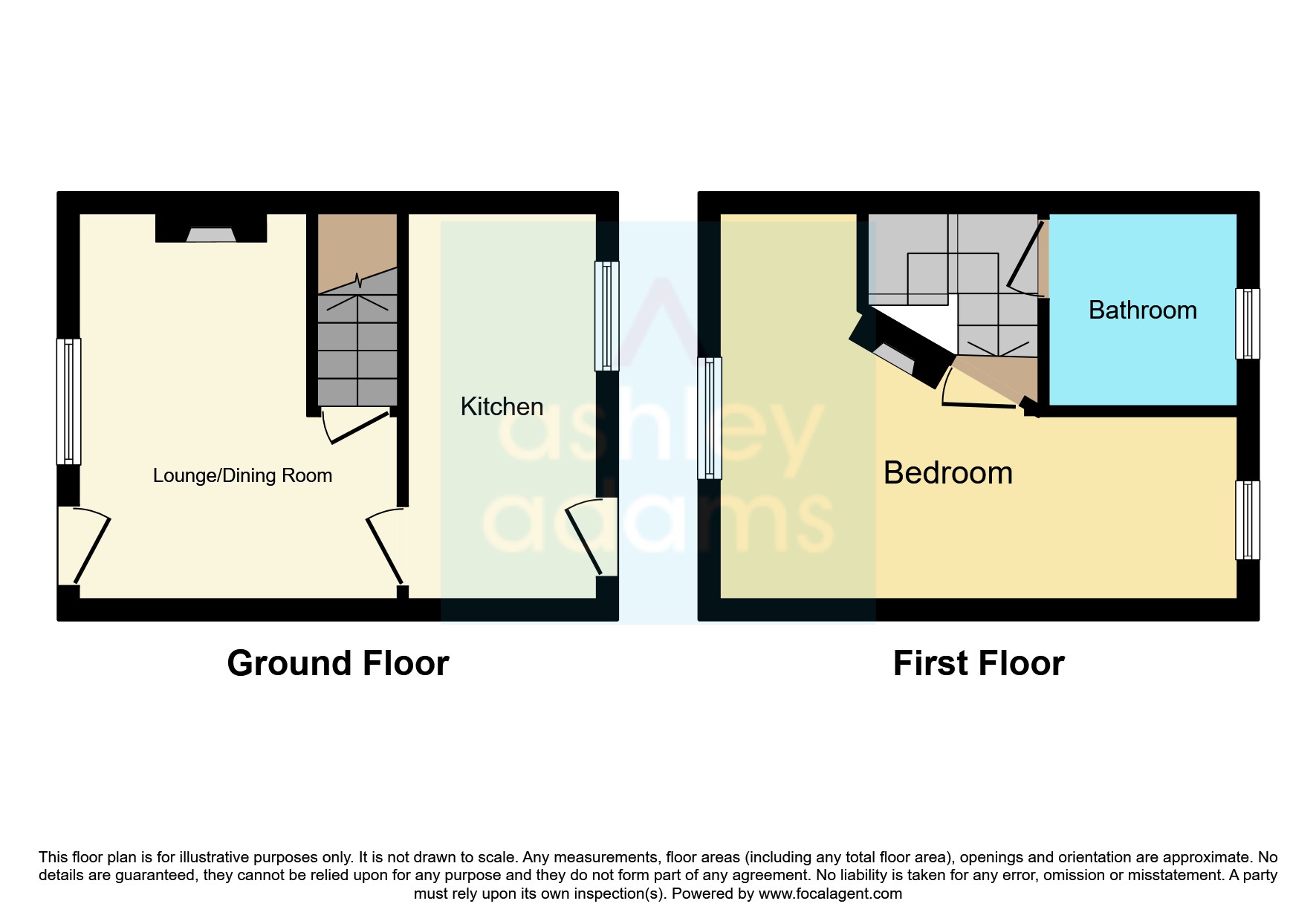 65, Main Street, Derby floorplan