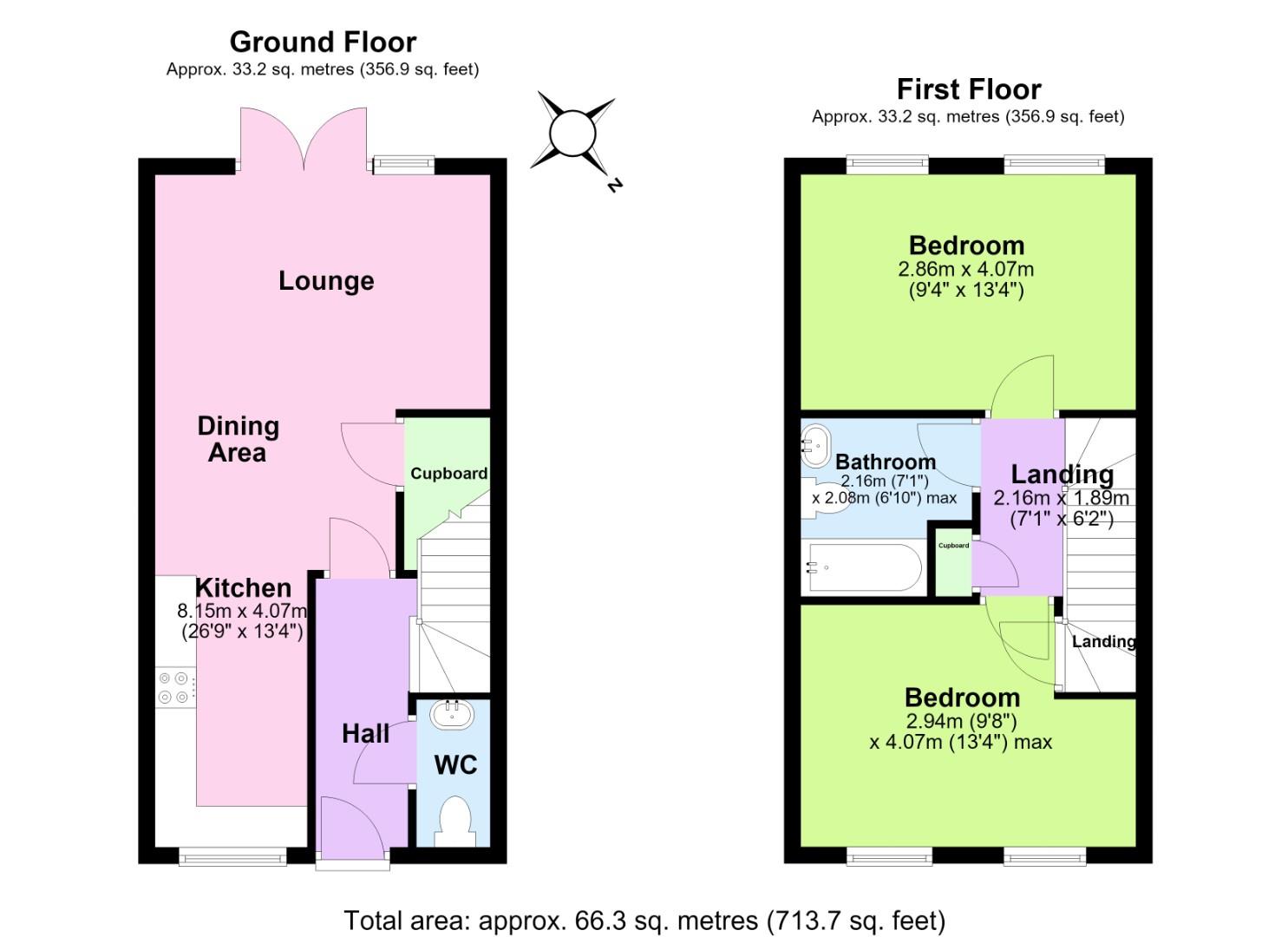 88, Farnborough Road, Nottingham floorplan