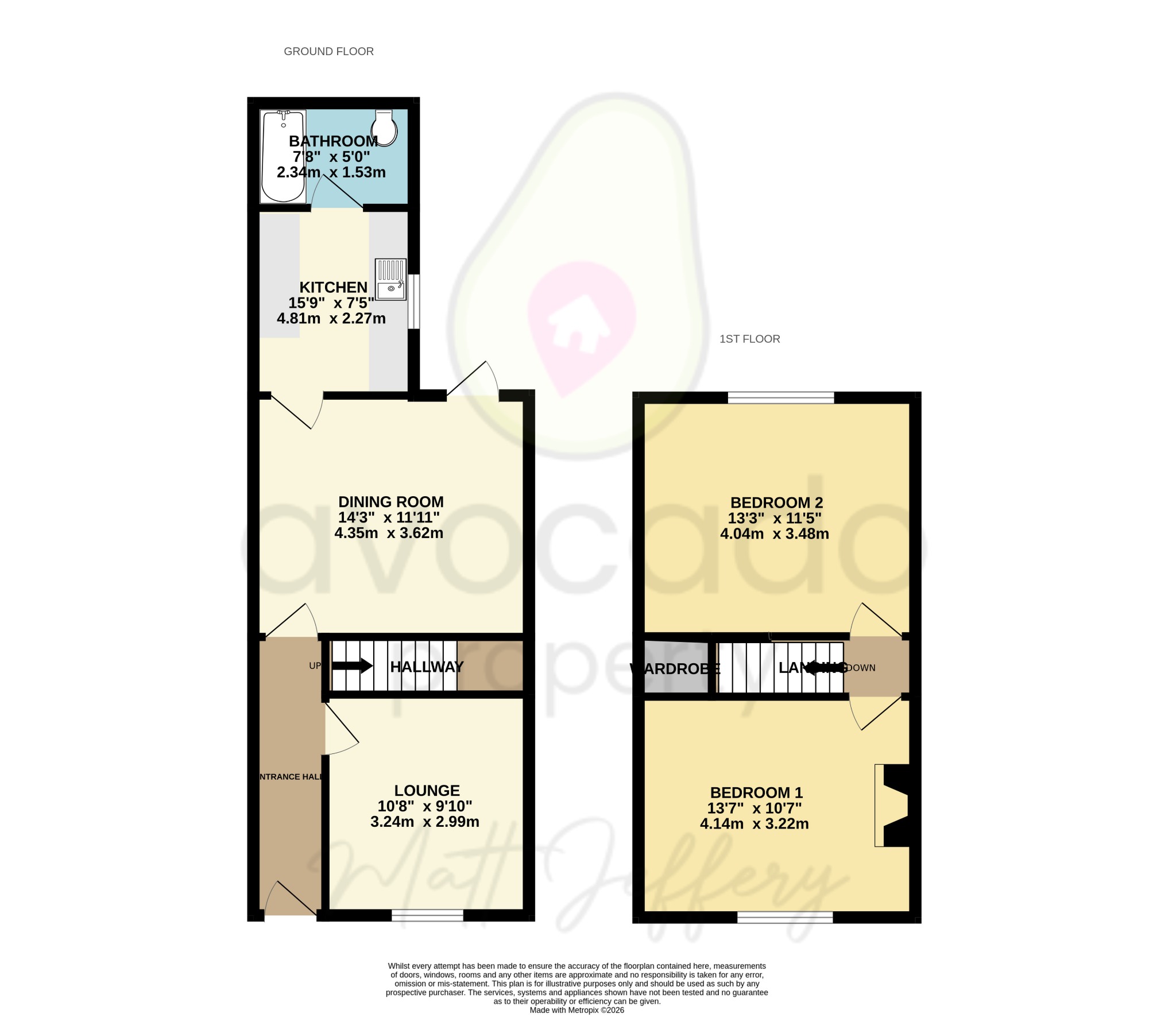 22 Dover Street, Swindon, Wiltshire floorplan