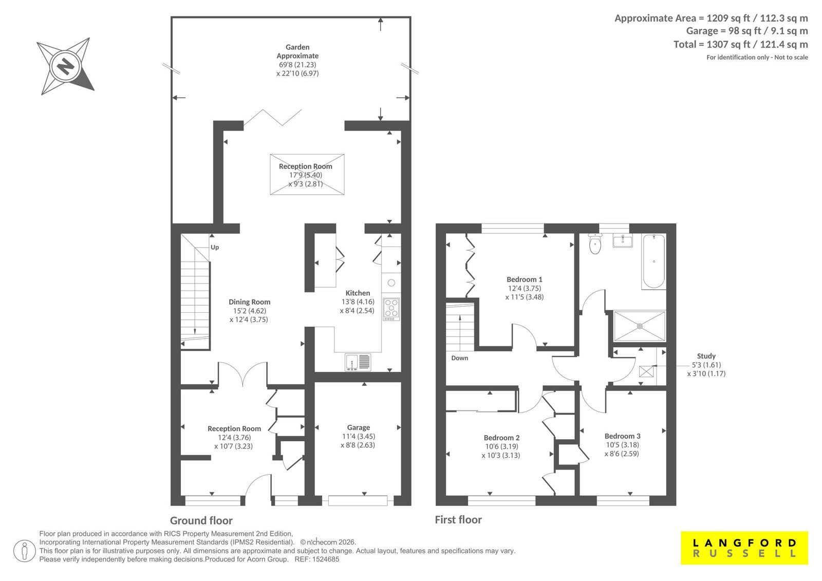 5, Clarks Lane, Sevenoaks floorplan