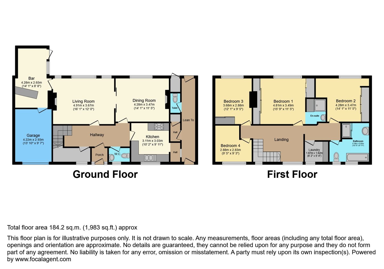 38, Park Road, Walsall floorplan
