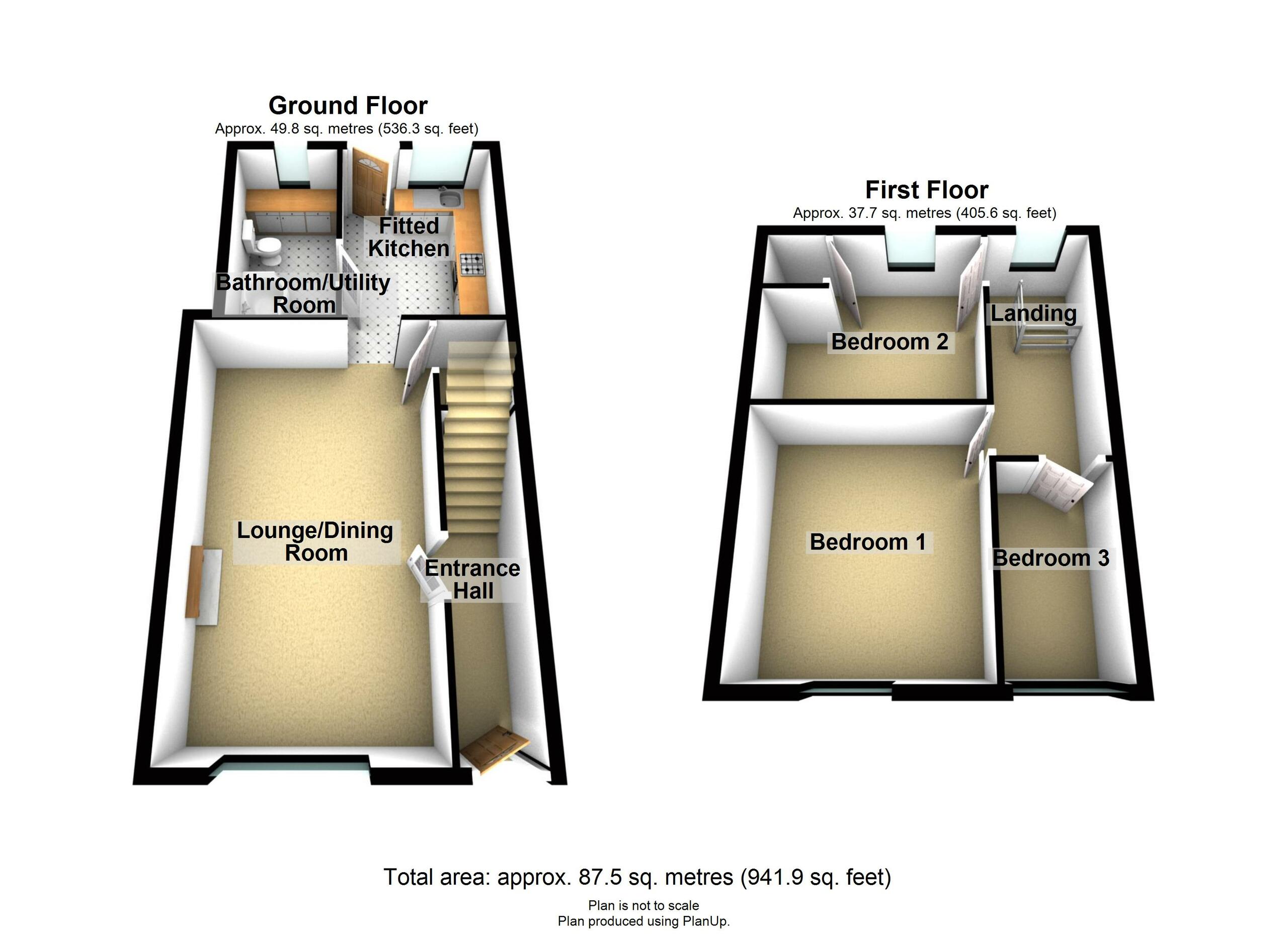 16 South Terrace, Merthyr Tydfil floorplan