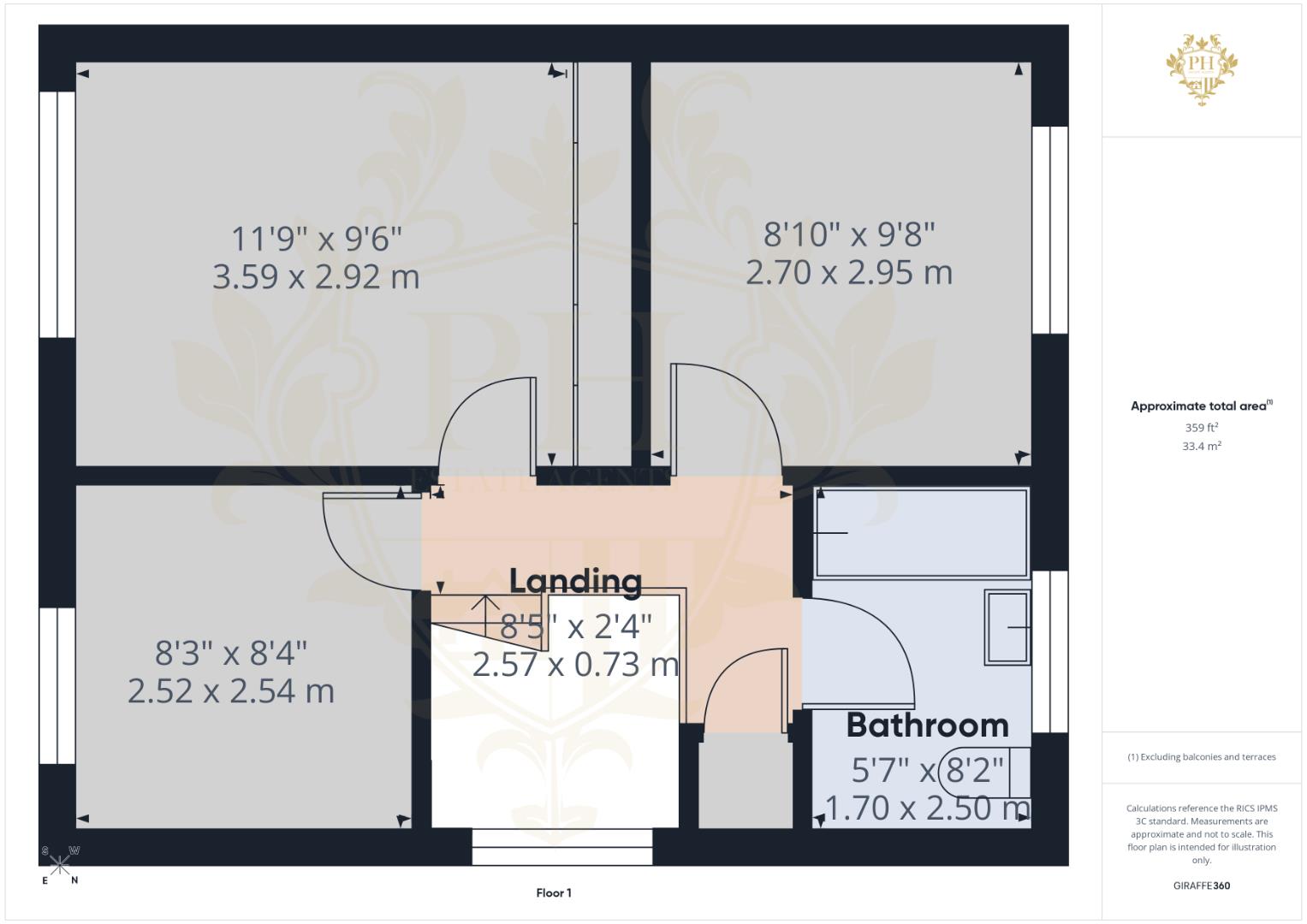 77, Southwood, Middlesbrough floorplan