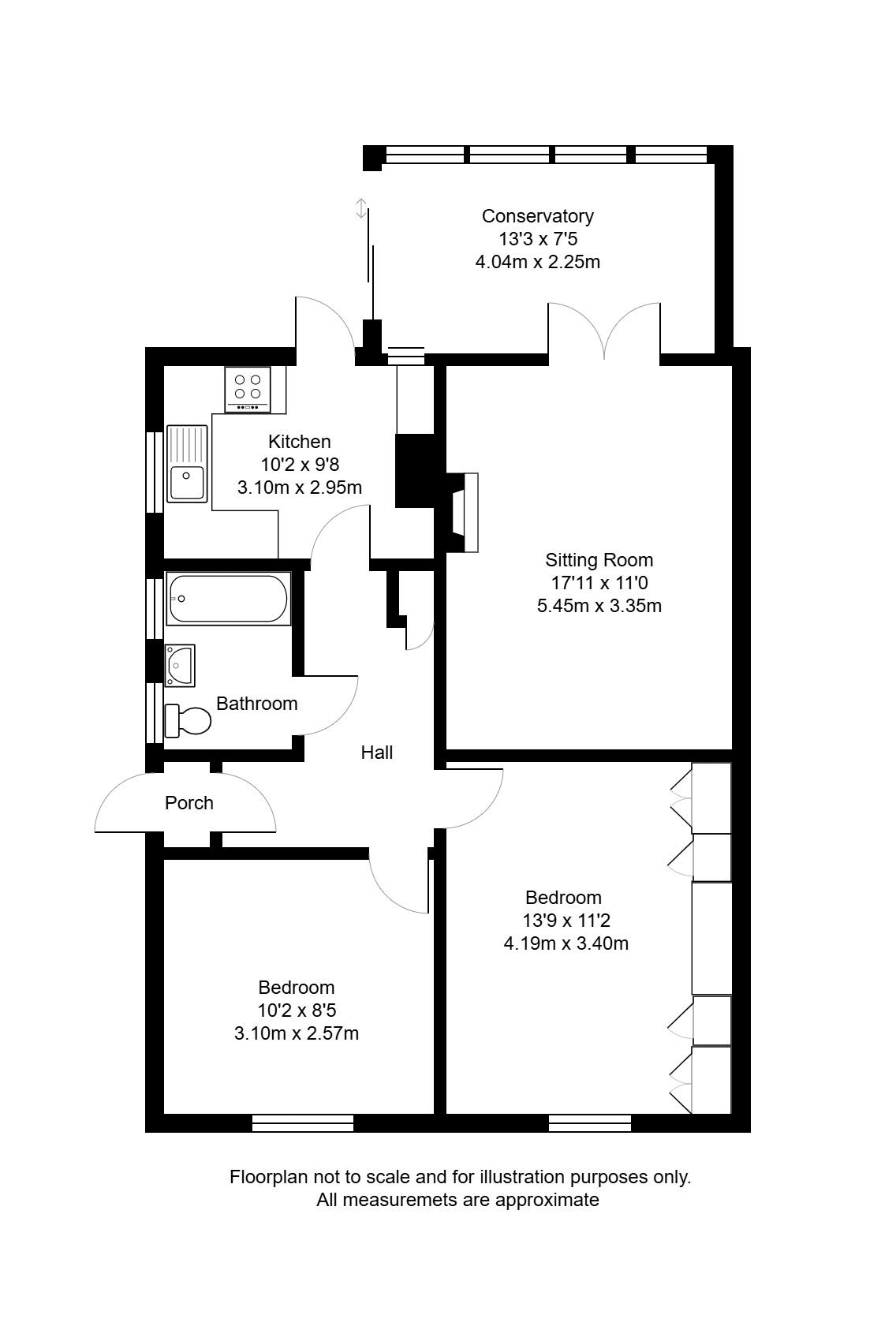12, Cherry Grove, Tonbridge floorplan