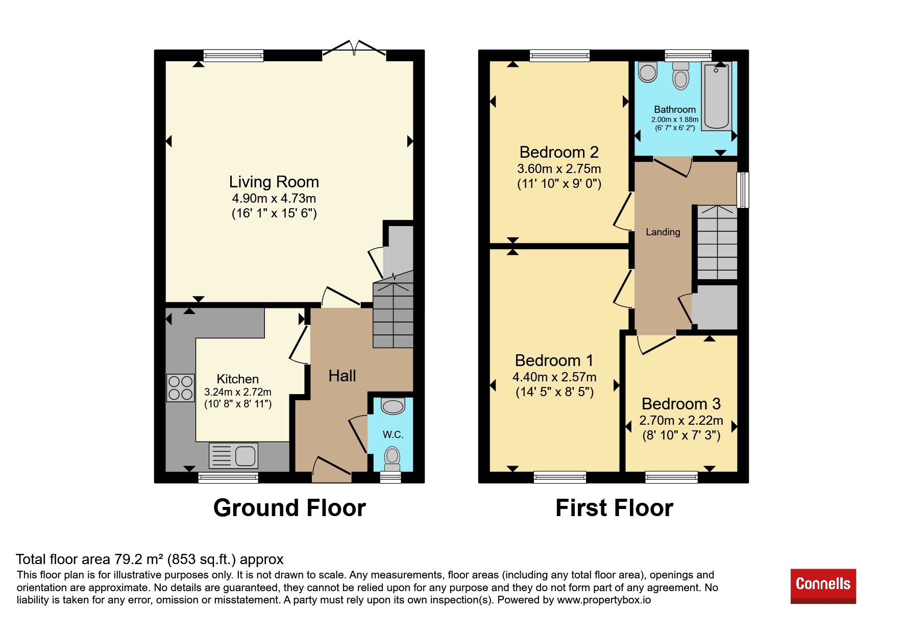 Juliet Drive, Warwick floorplan
