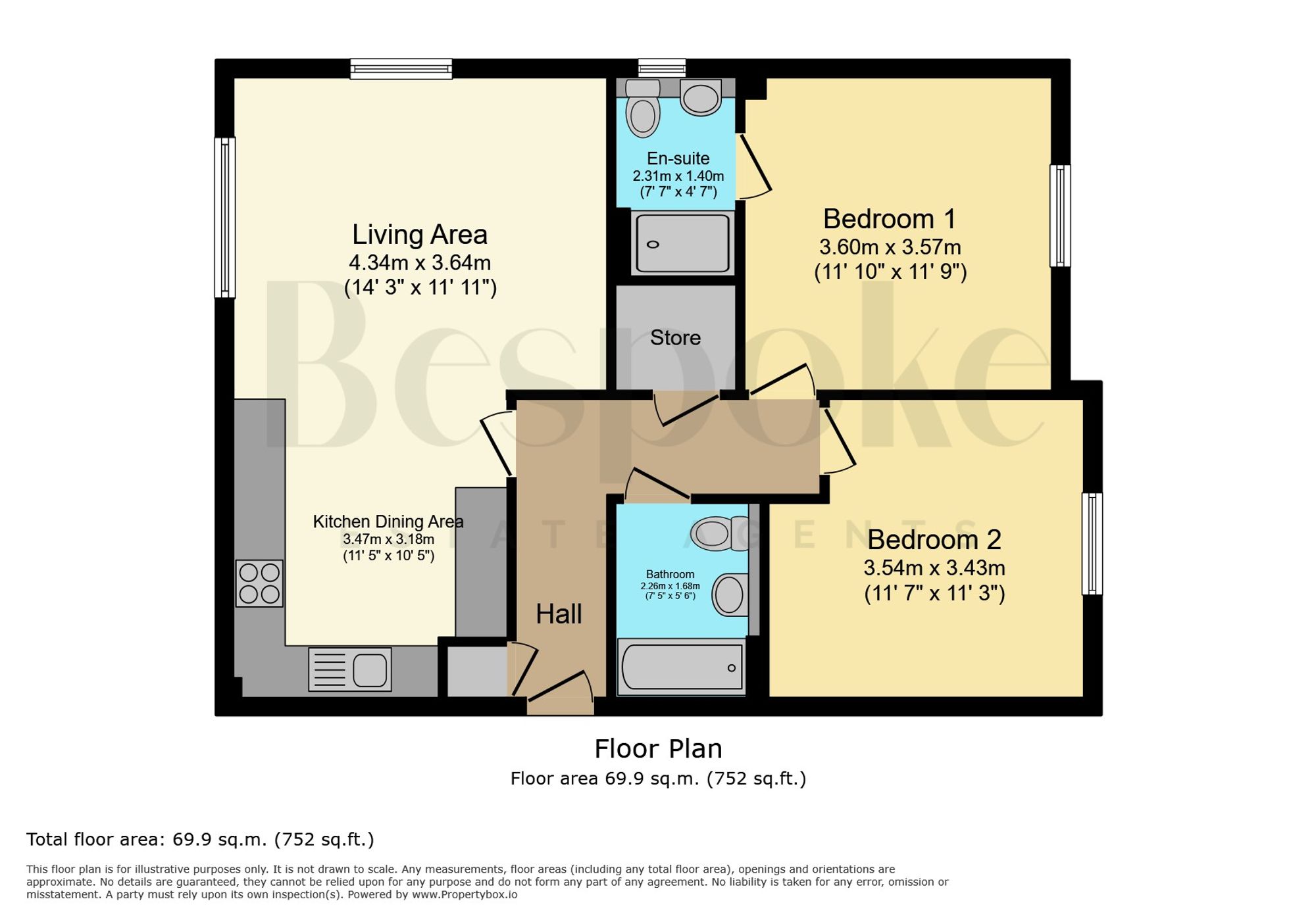 43 Mays Close, Reading floorplan