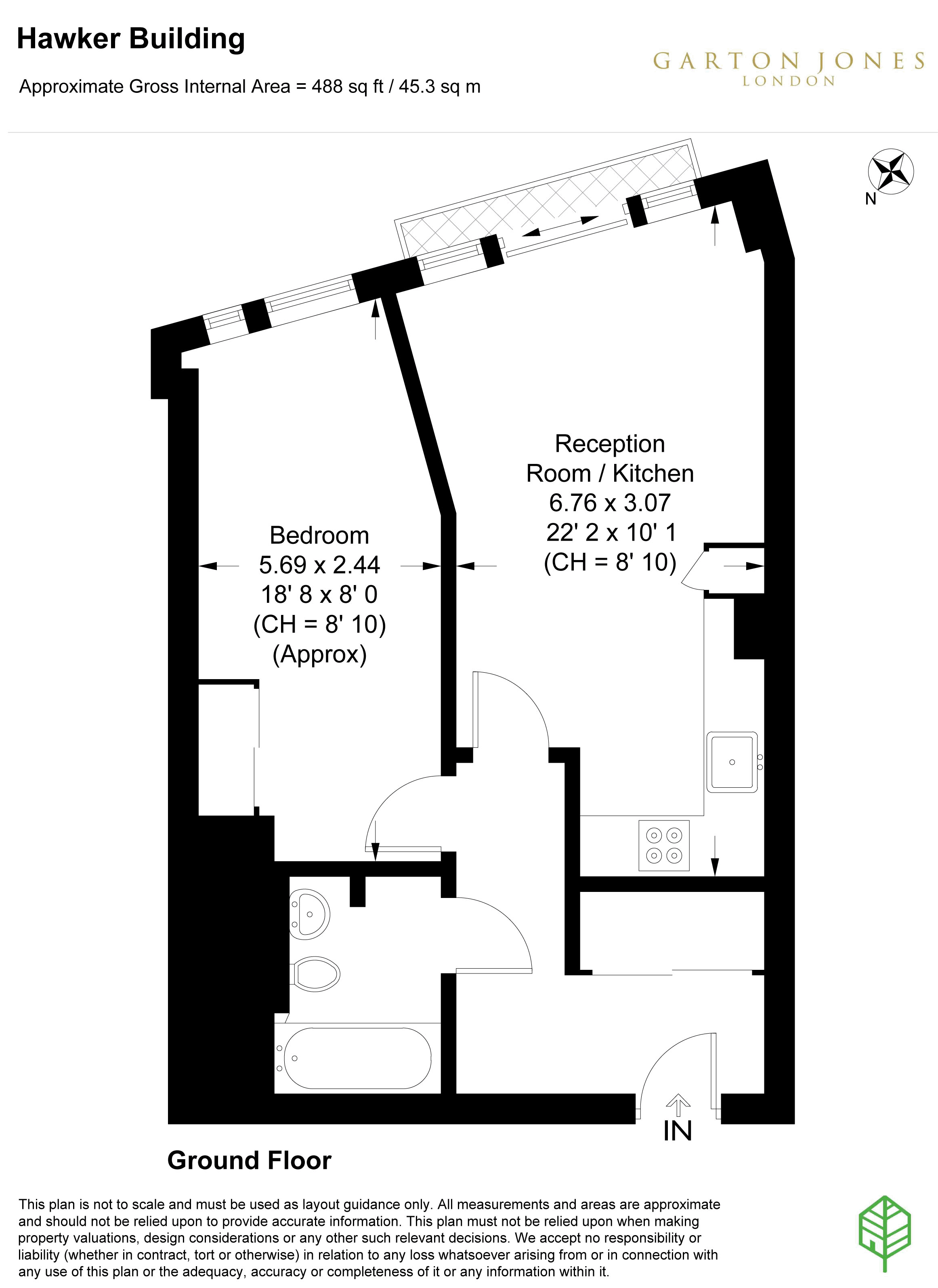 3, Hawker Building, London floorplan