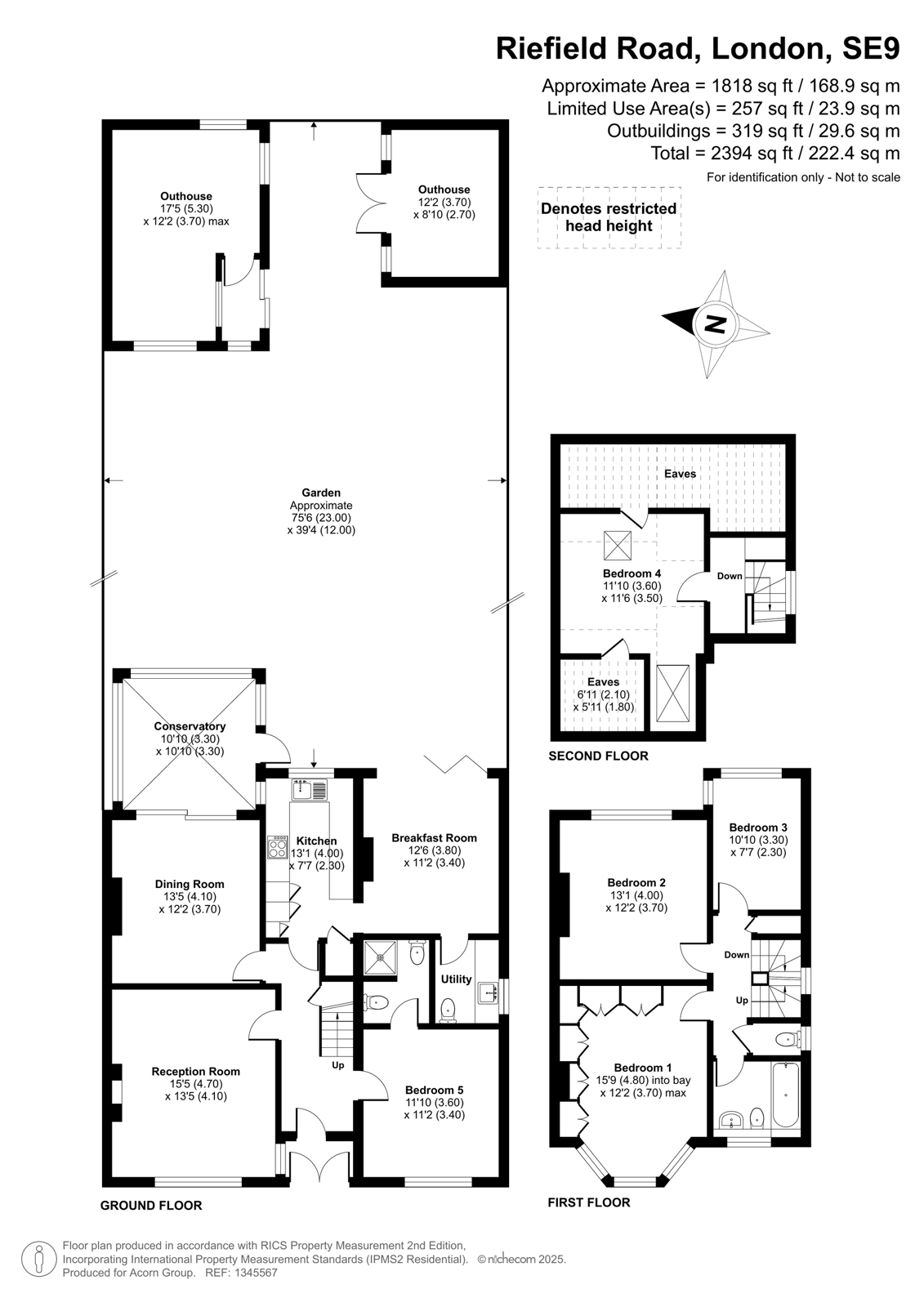 78, Riefield Road, Eltham floorplan