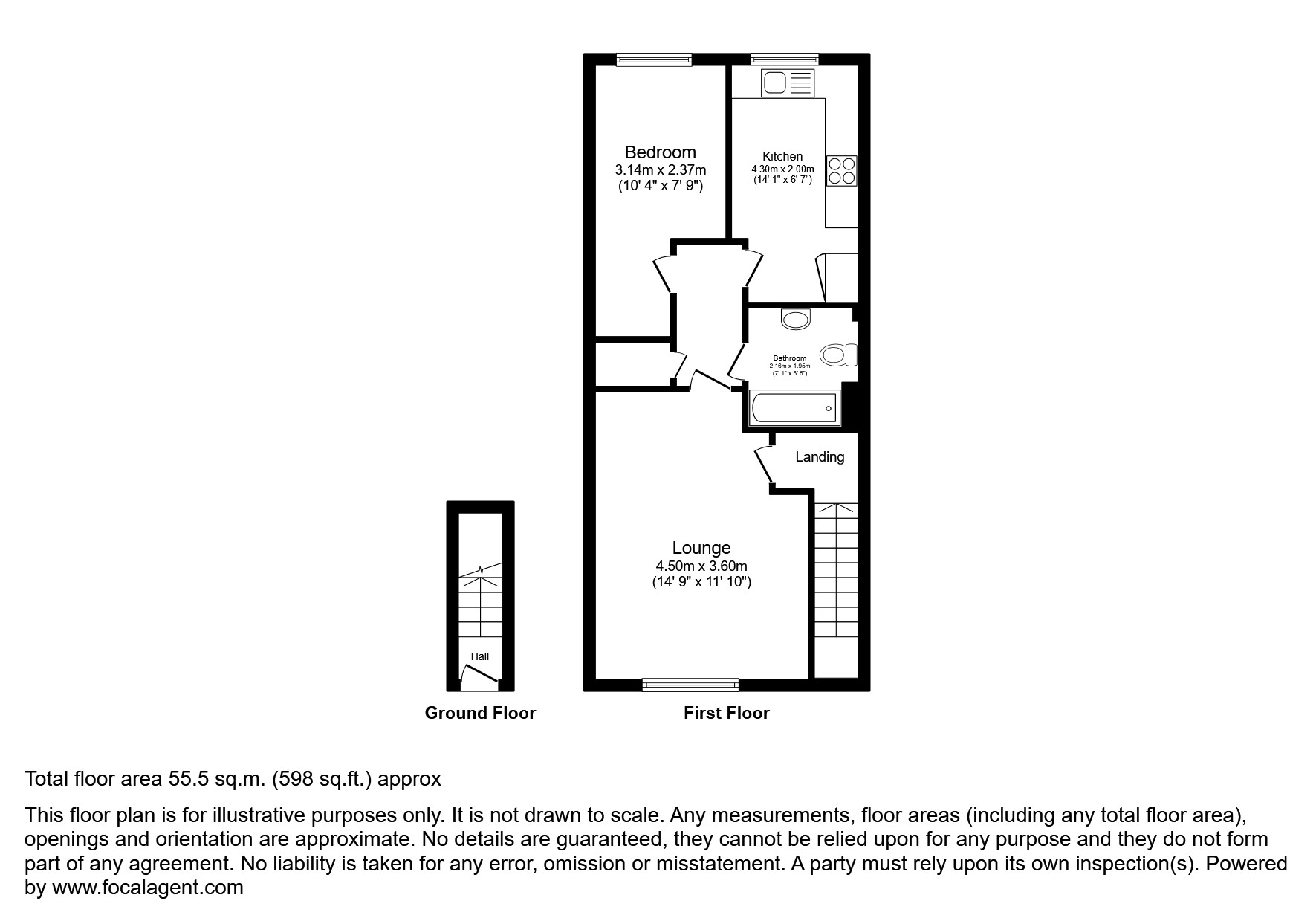 22, Beckett Road,, Netherne-On-Hill floorplan