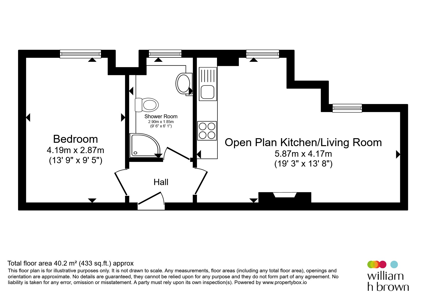 Apartment 31, The New Alexandra Court, Woodborough Road, Nottingham floorplan