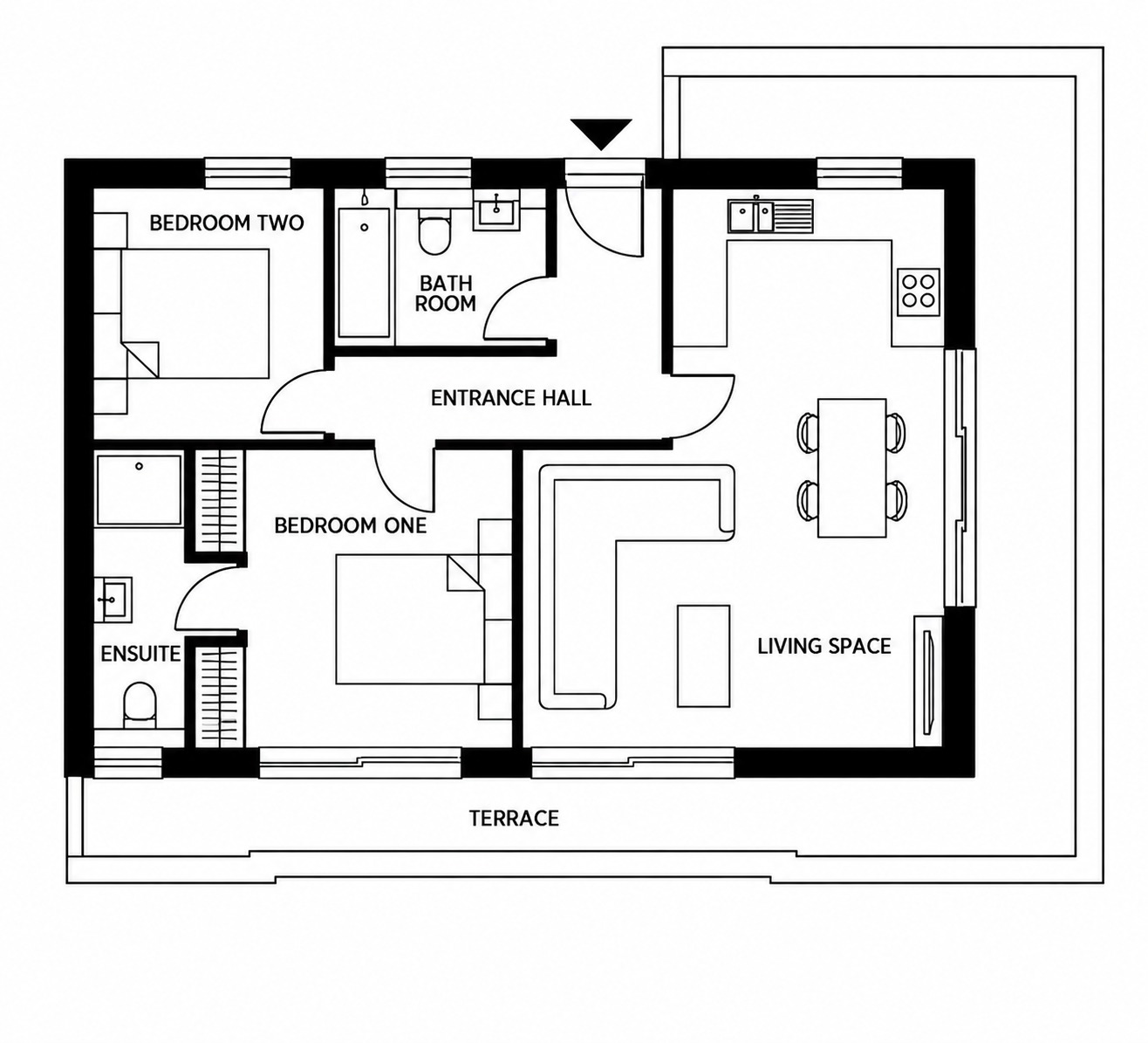 Flat 24, Aymer House, Hove floorplan
