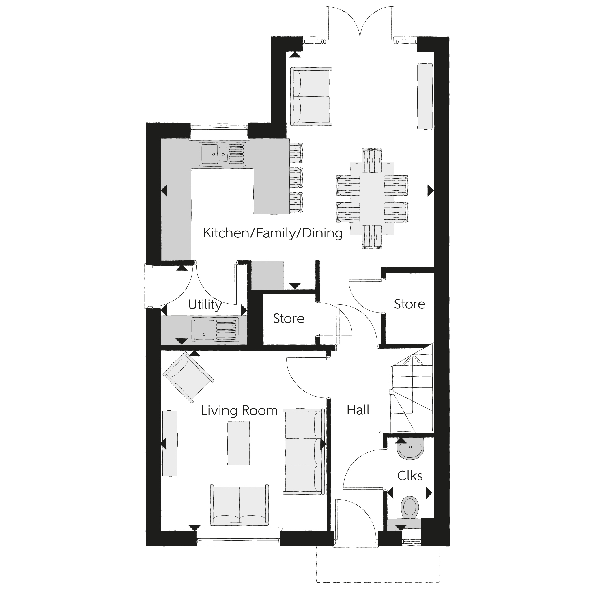 Off Fisher Lane, Cramlington floorplan