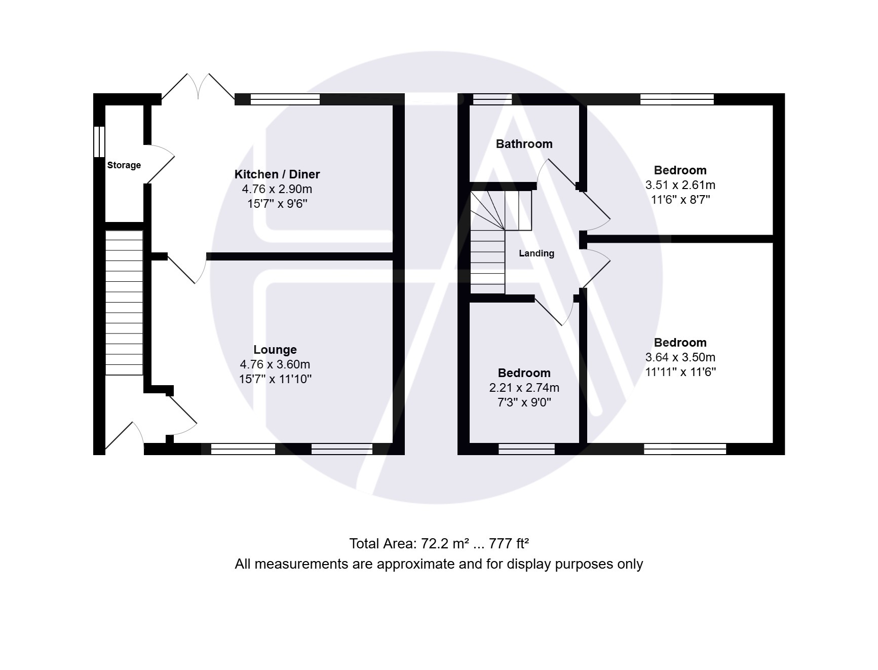 23, Stafford Road, Southport floorplan