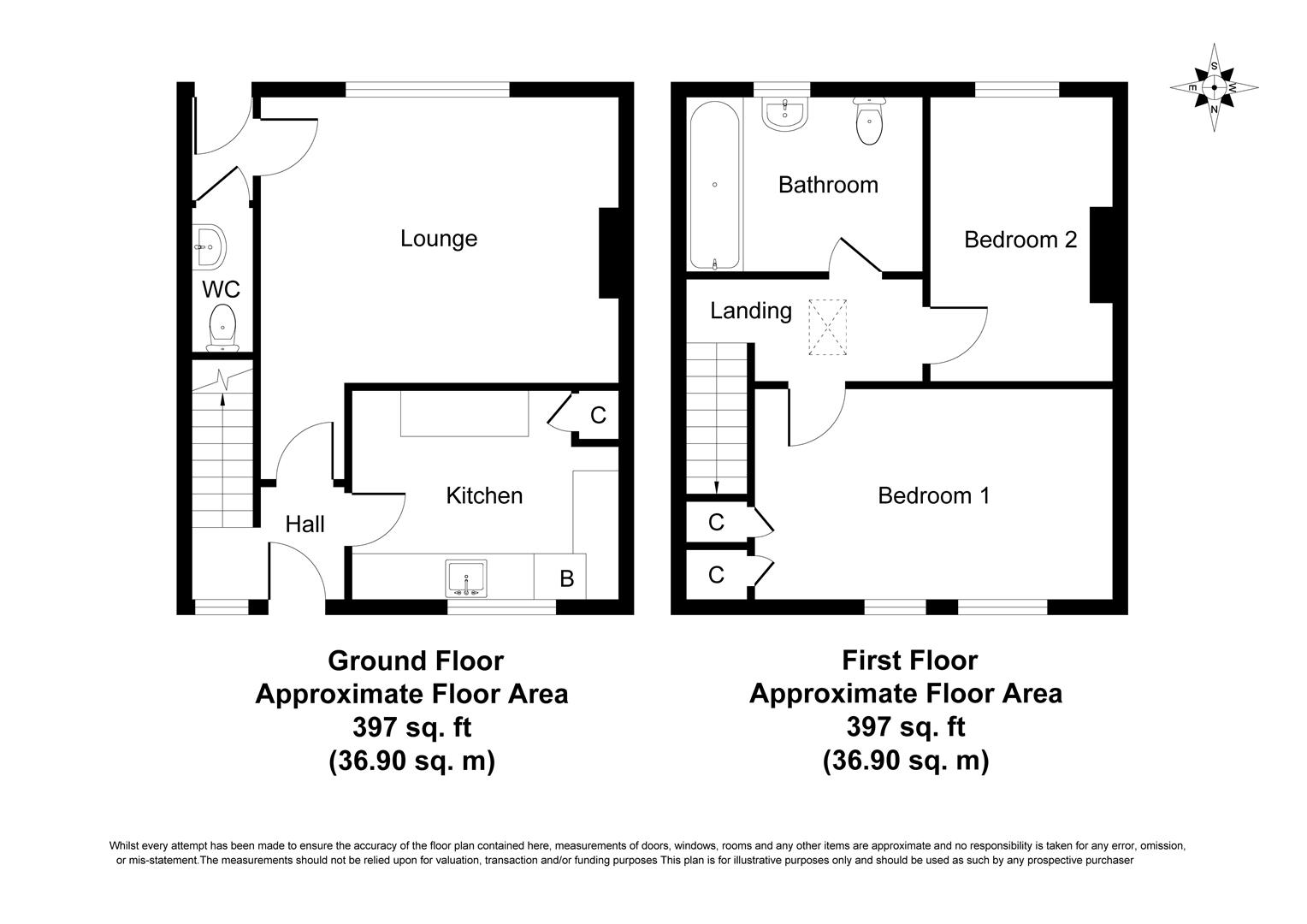 35A, Fife Street, Keith floorplan