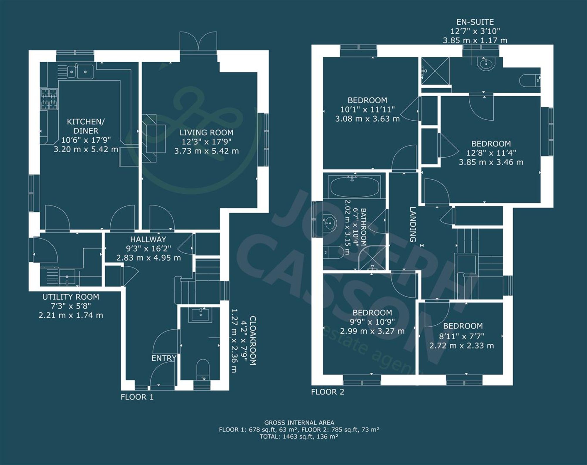 2a Woodbury Road, Bridgwater floorplan