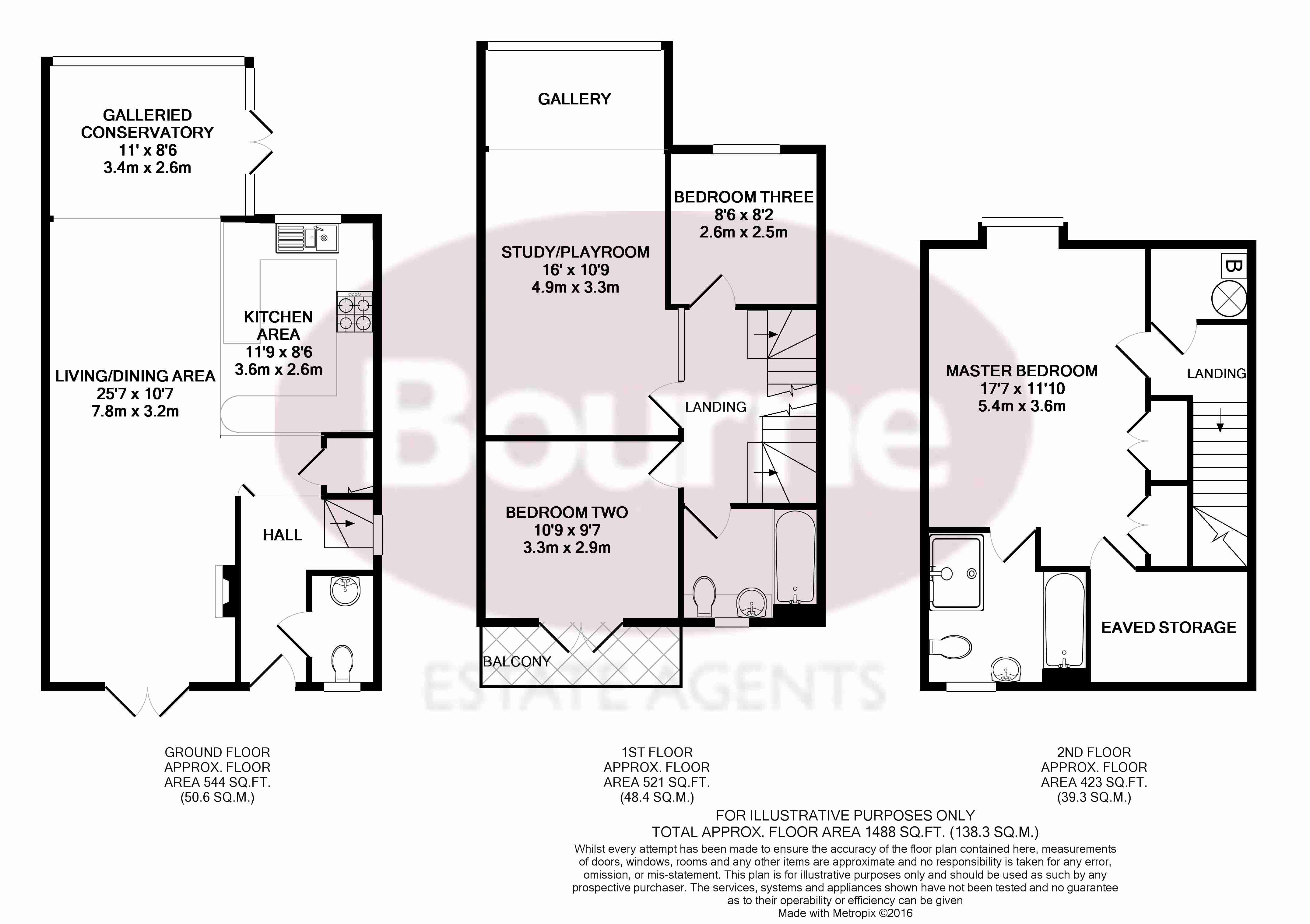 3 Bedrooms Town house for sale in Henderson Avenue, Guildford GU2