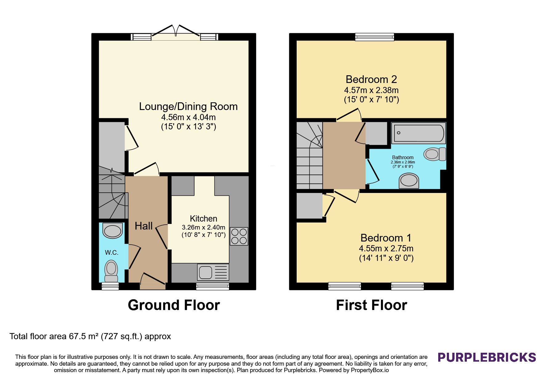 20, Shepherds Reach, Leicester floorplan