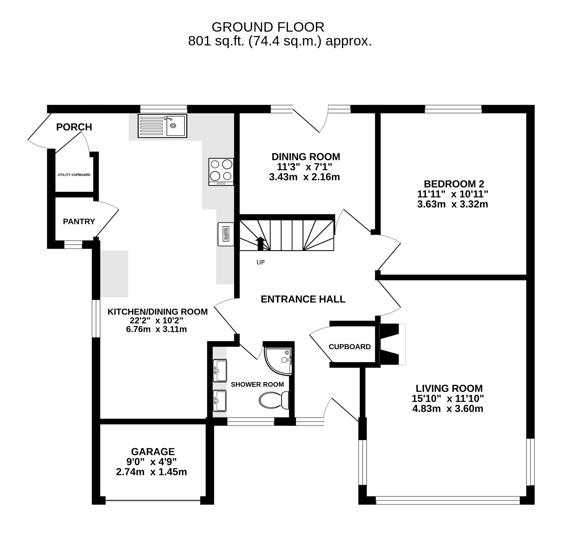 Lilac Time, Quietways, Stonehouse floorplan