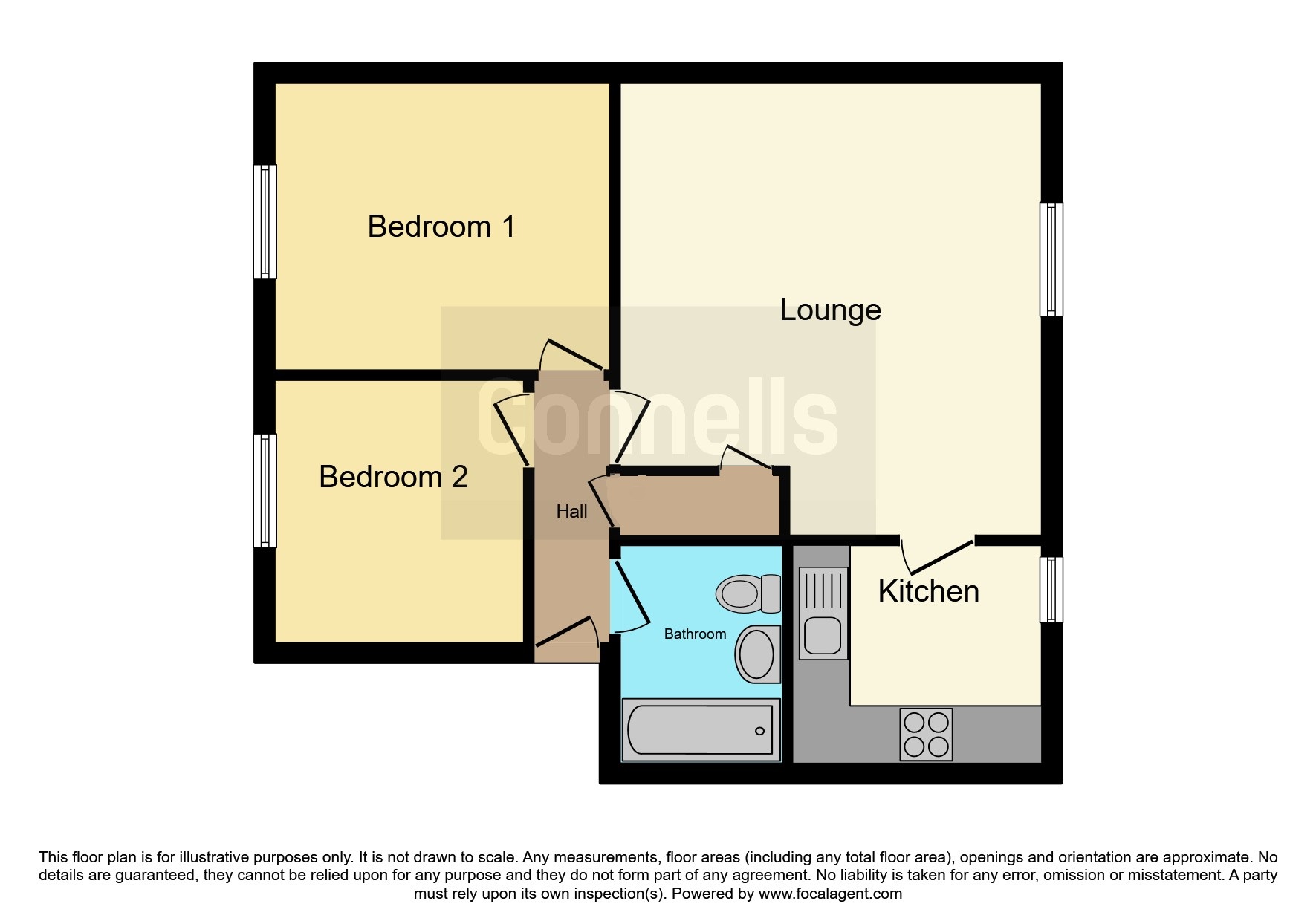 31, Bonnick Close, Luton floorplan