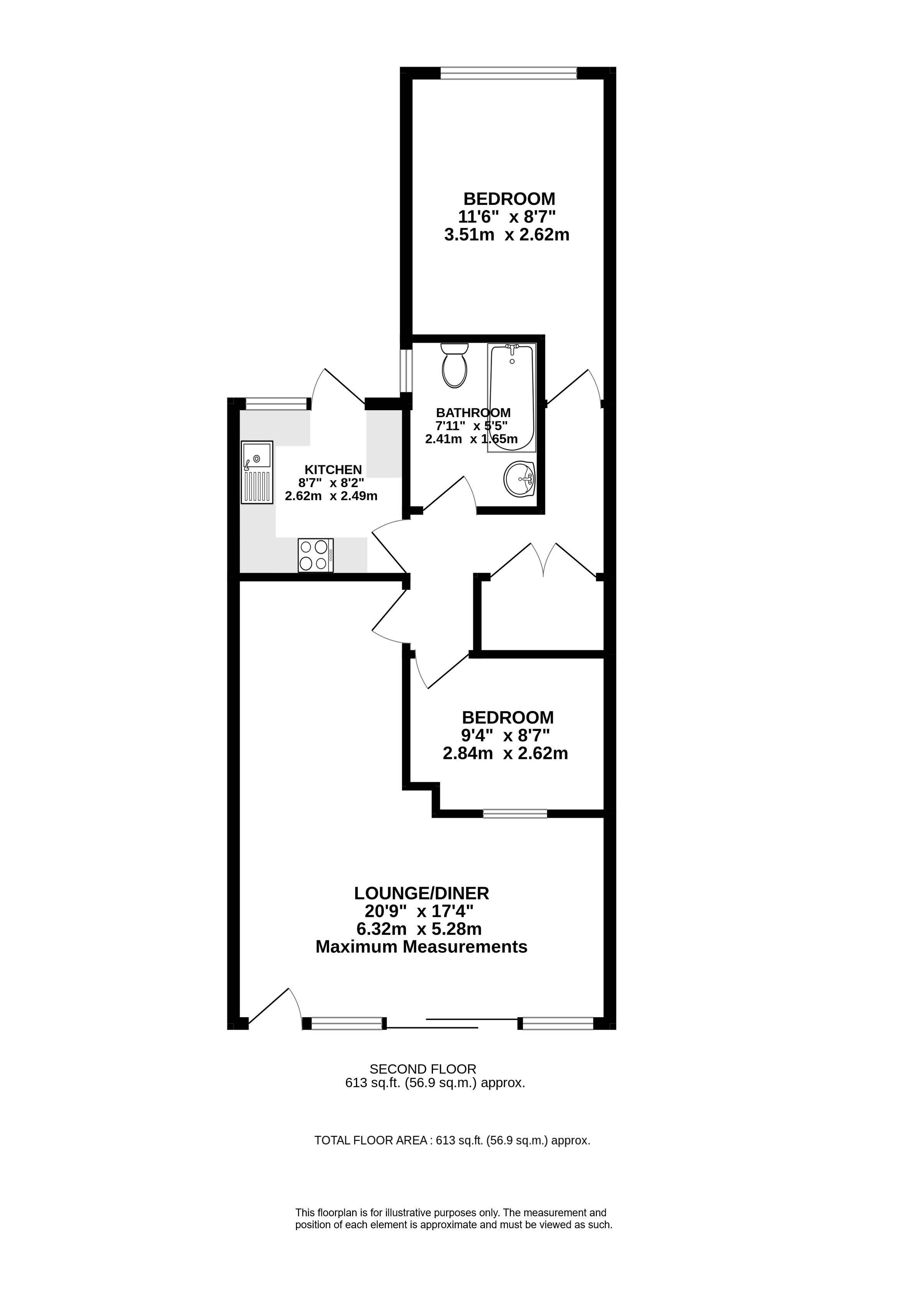 51a, High Street, Hertfordshire floorplan