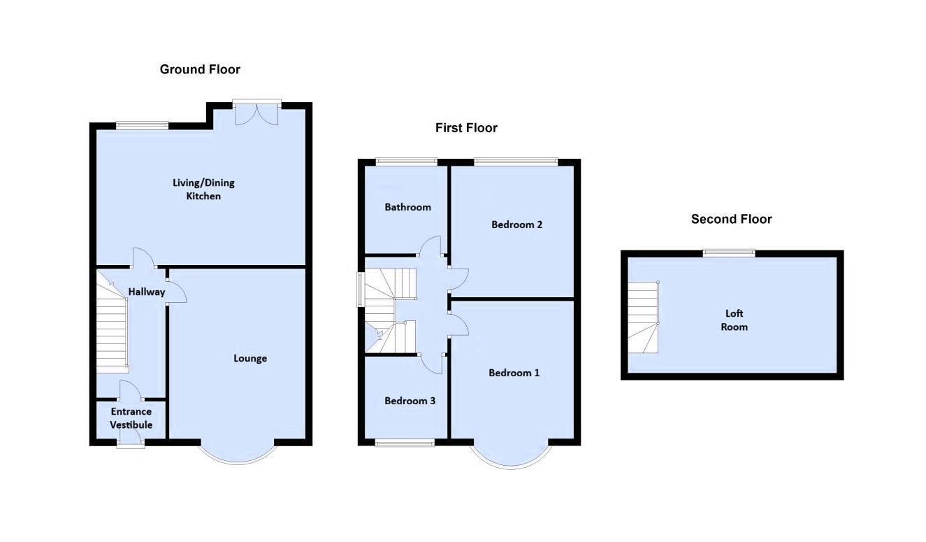 79, Rosebery Avenue, Blackpool floorplan