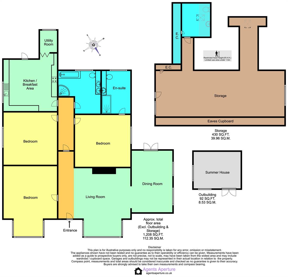 70, Northwood Road, Whitstable floorplan