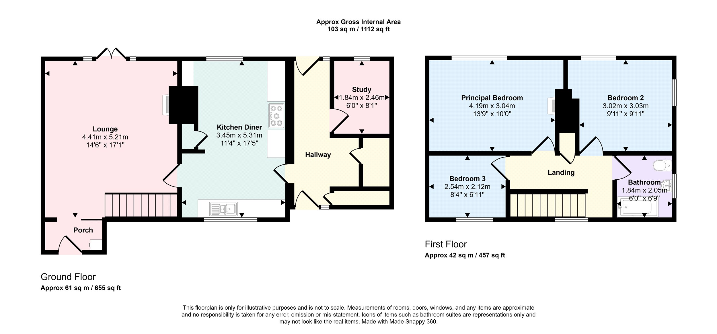 18, Meadow Place, Cornwall floorplan