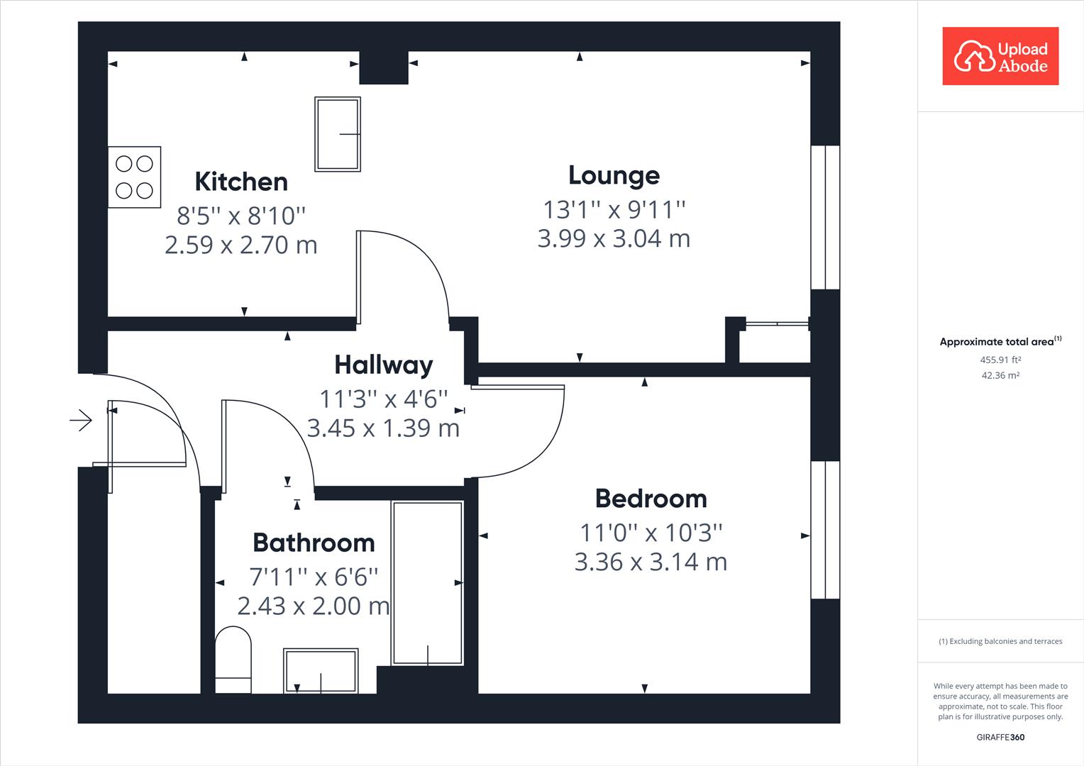 John Muir Way, Motherwell ML1, 1 bedroom flat for sale 61644451