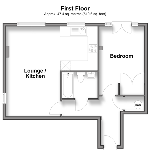 London Road, Mitcham floorplan