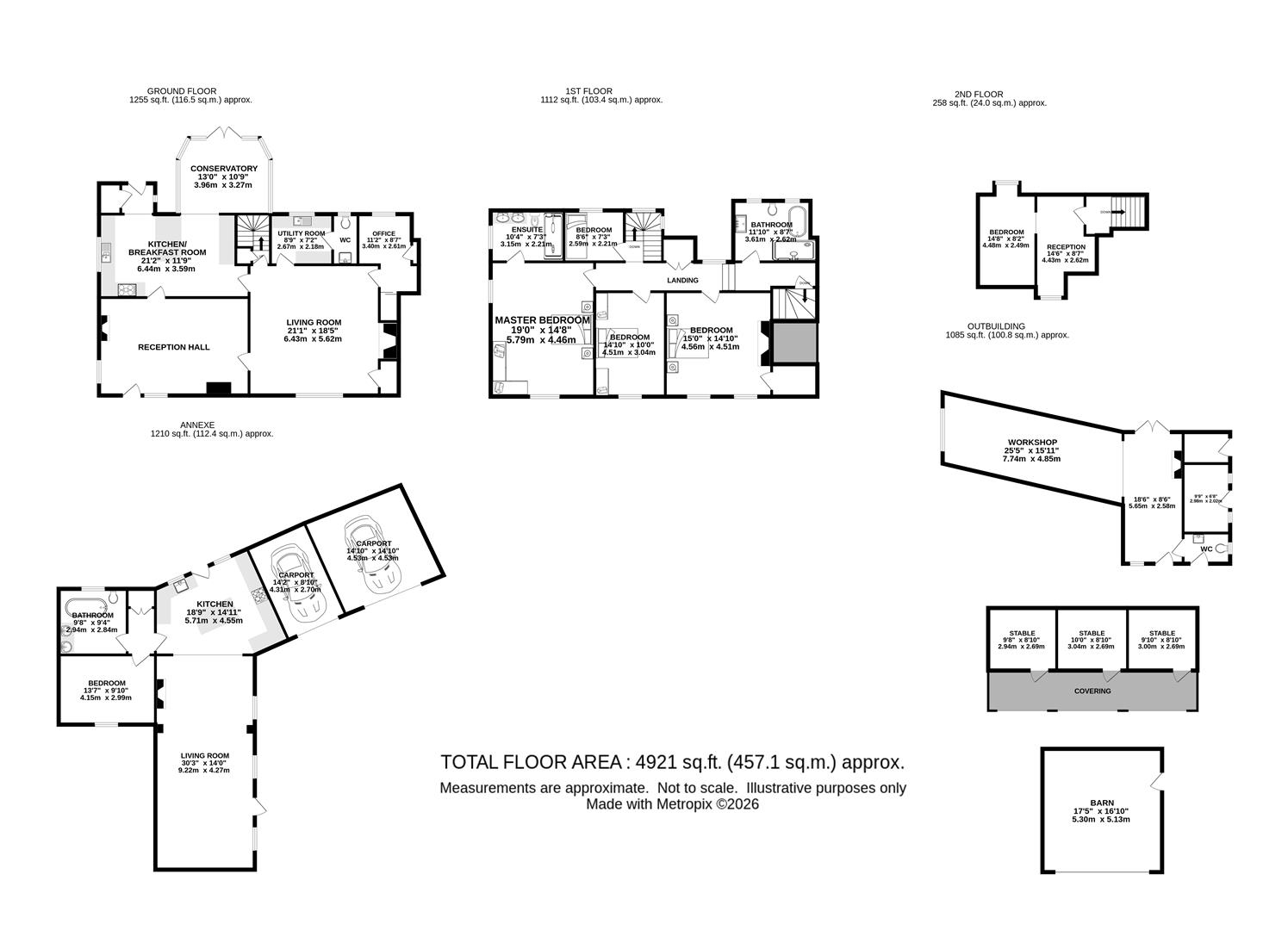 Old Kelvedon Grange, Ongar Road, Brentwood floorplan