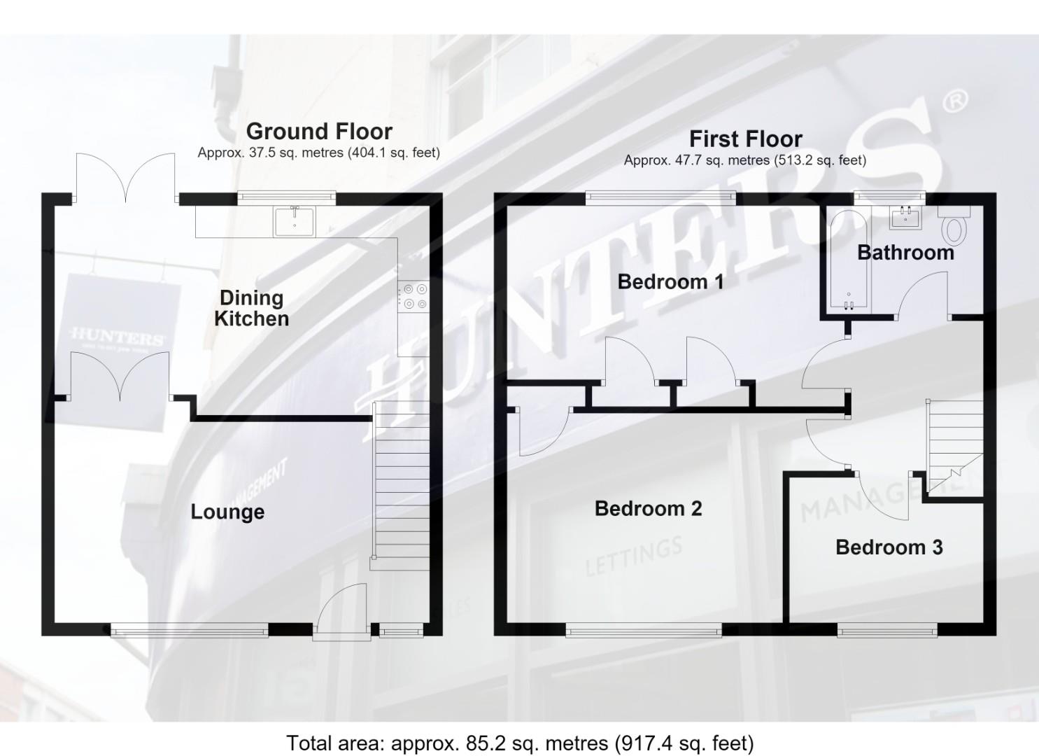 4, Keswick Close, Accrington floorplan