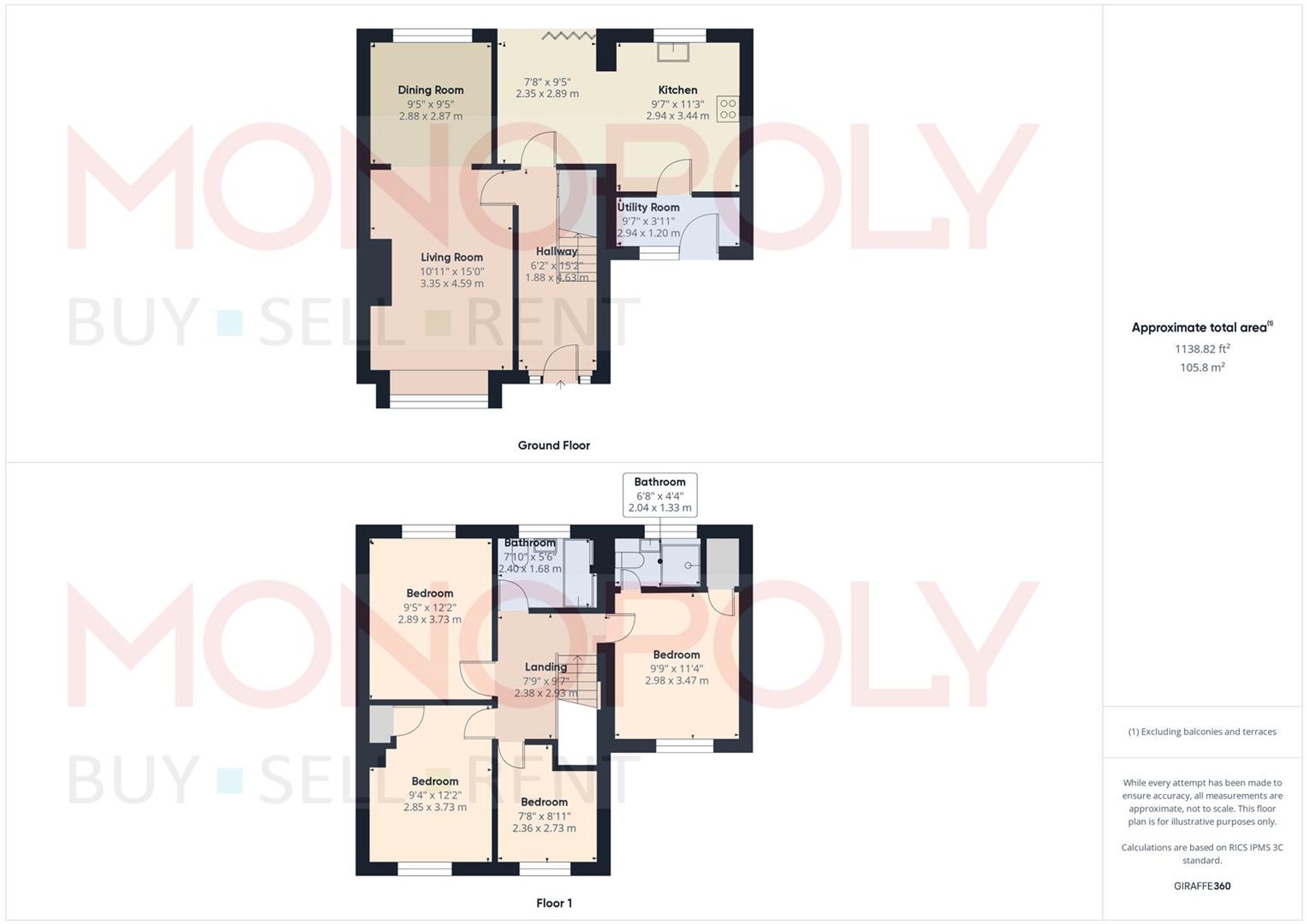 31 Worsley Avenue, Wrexham floorplan