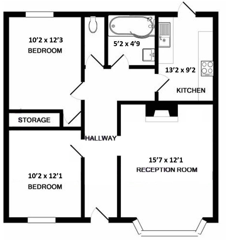 Castlewood Road, Cocfosters floorplan