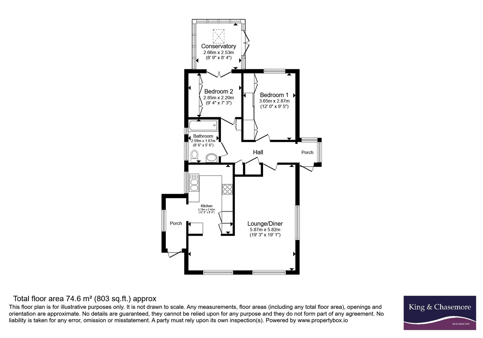 8, Lark Rise, Turners Hill floorplan