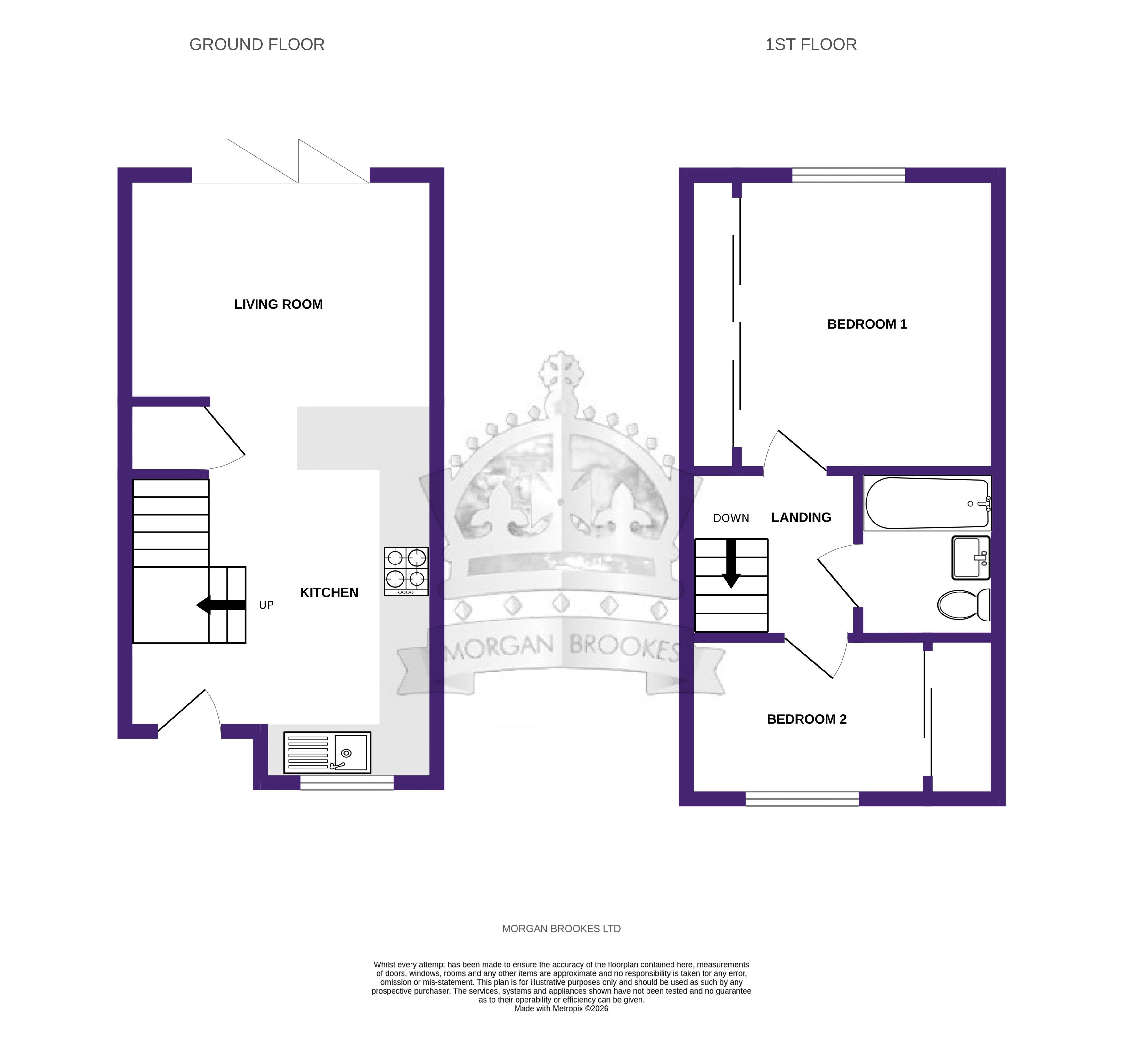 2, Bury Mews, Romford floorplan