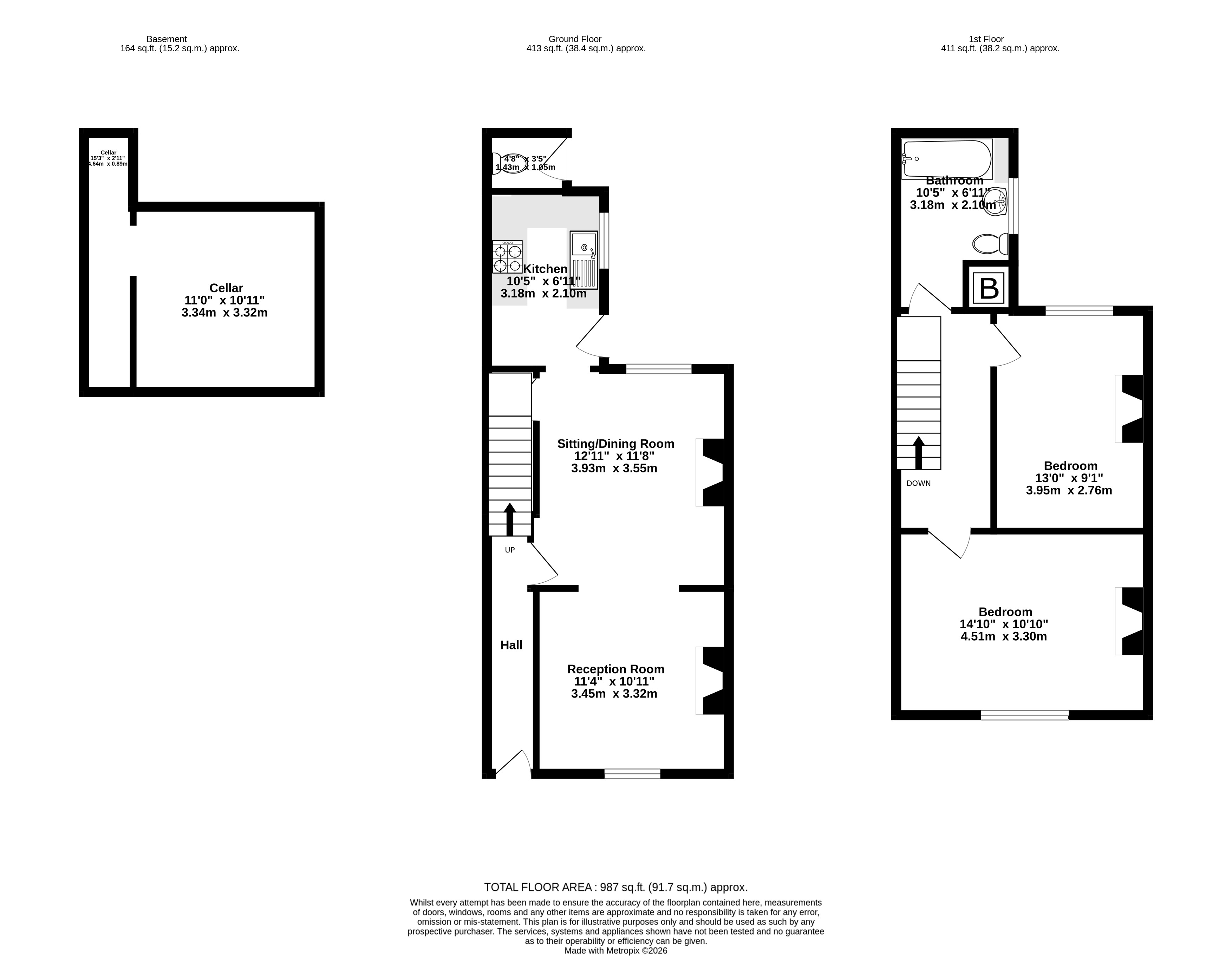 81, Parsonage Street, Stockport floorplan
