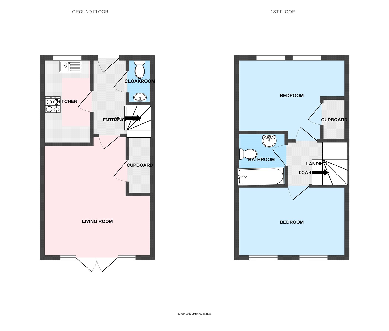 44, Newitt Road, Shrewsbury floorplan