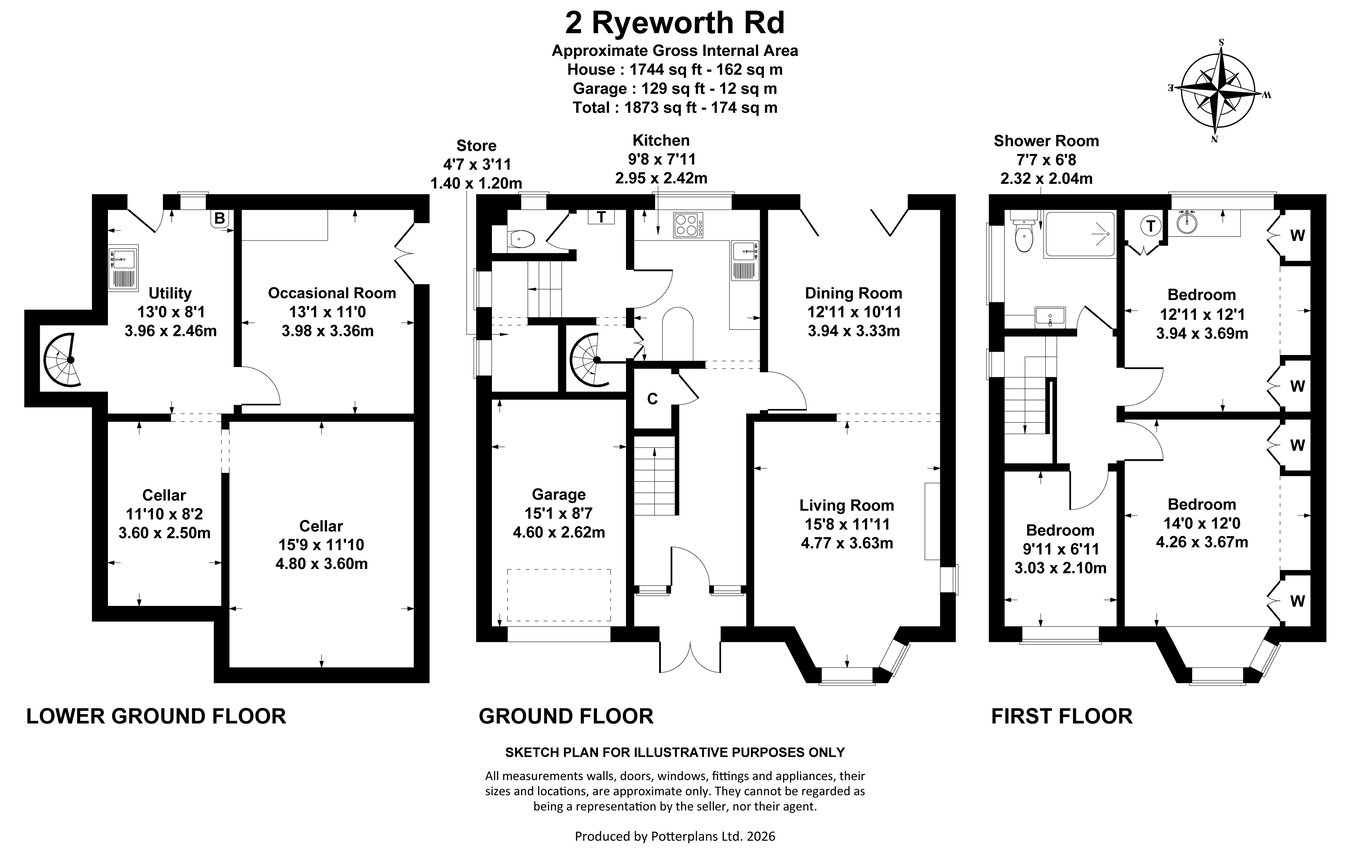 2, Ryeworth Road, Cheltenham floorplan