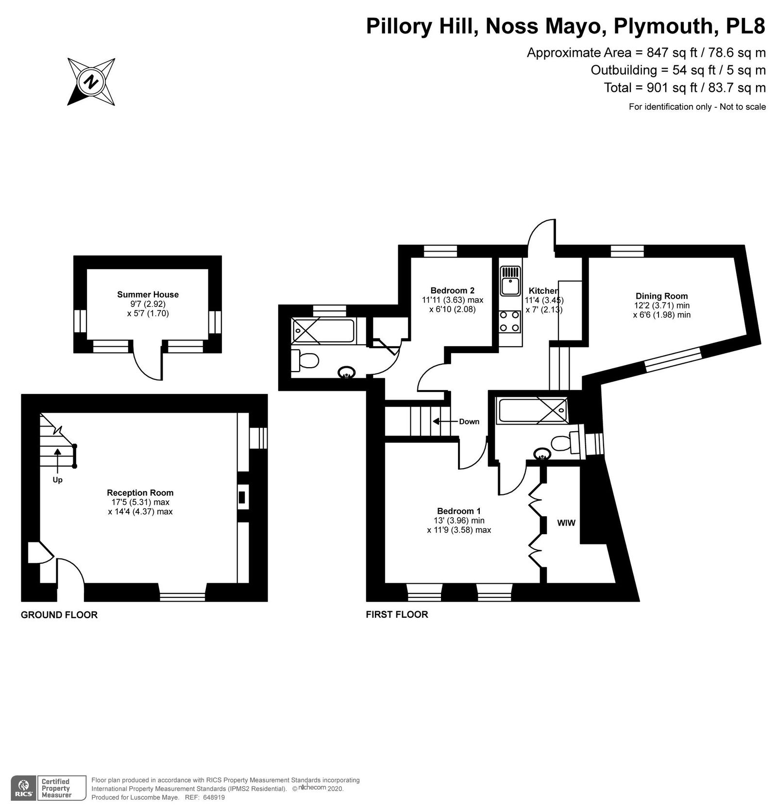 3,Fishermans Cottage, Pillory Hill, Noss Mayo floorplan