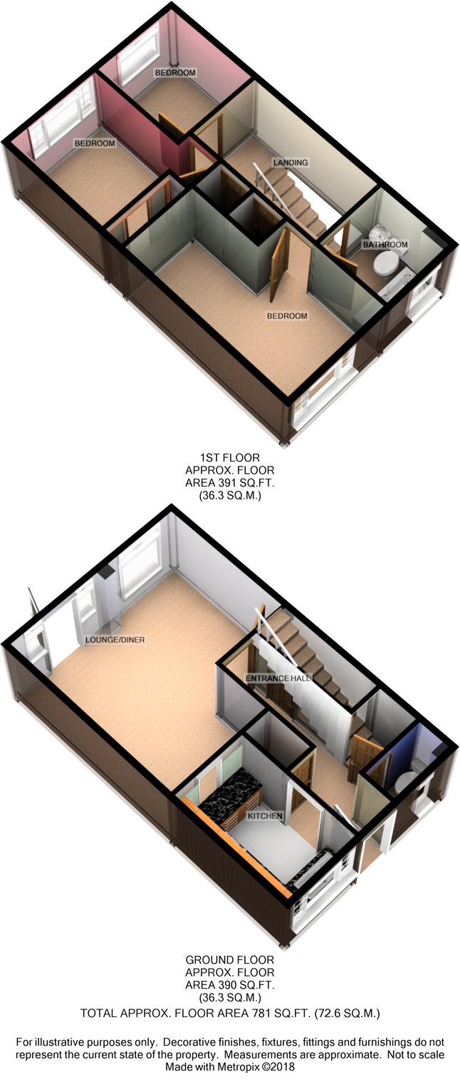 3 Bedrooms Terraced house for sale in Freshwood Way, Wallington SM6