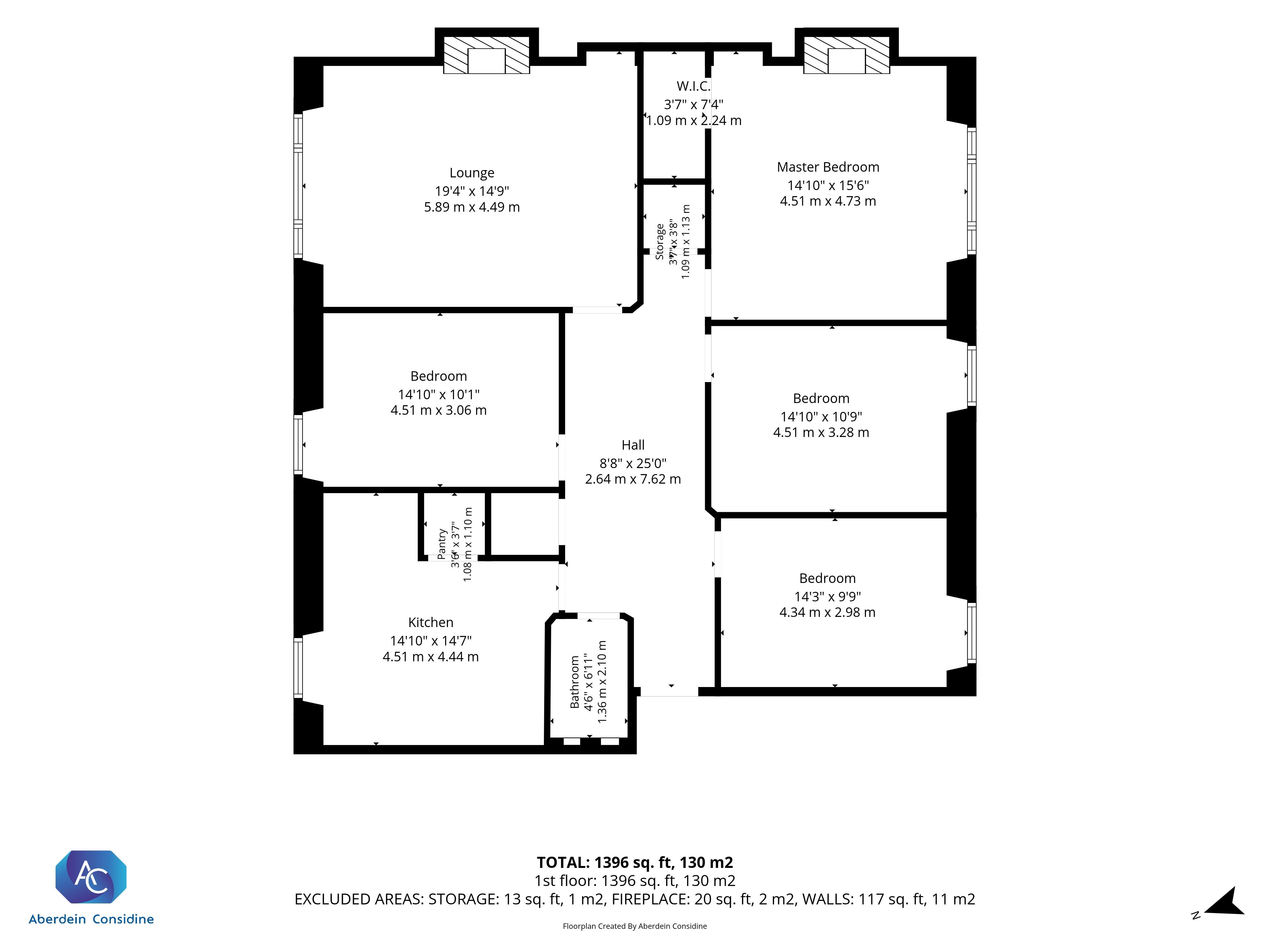 1/2, 18, Queen Mary Avenue, Glasgow City floorplan