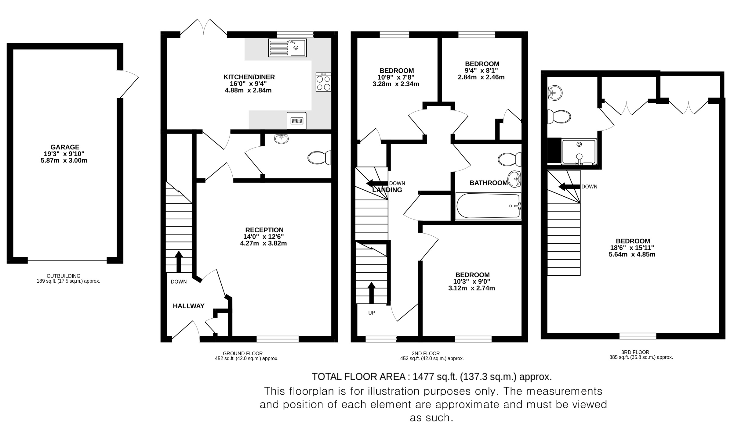 22, Hedgehog Way, Berkhamsted floorplan