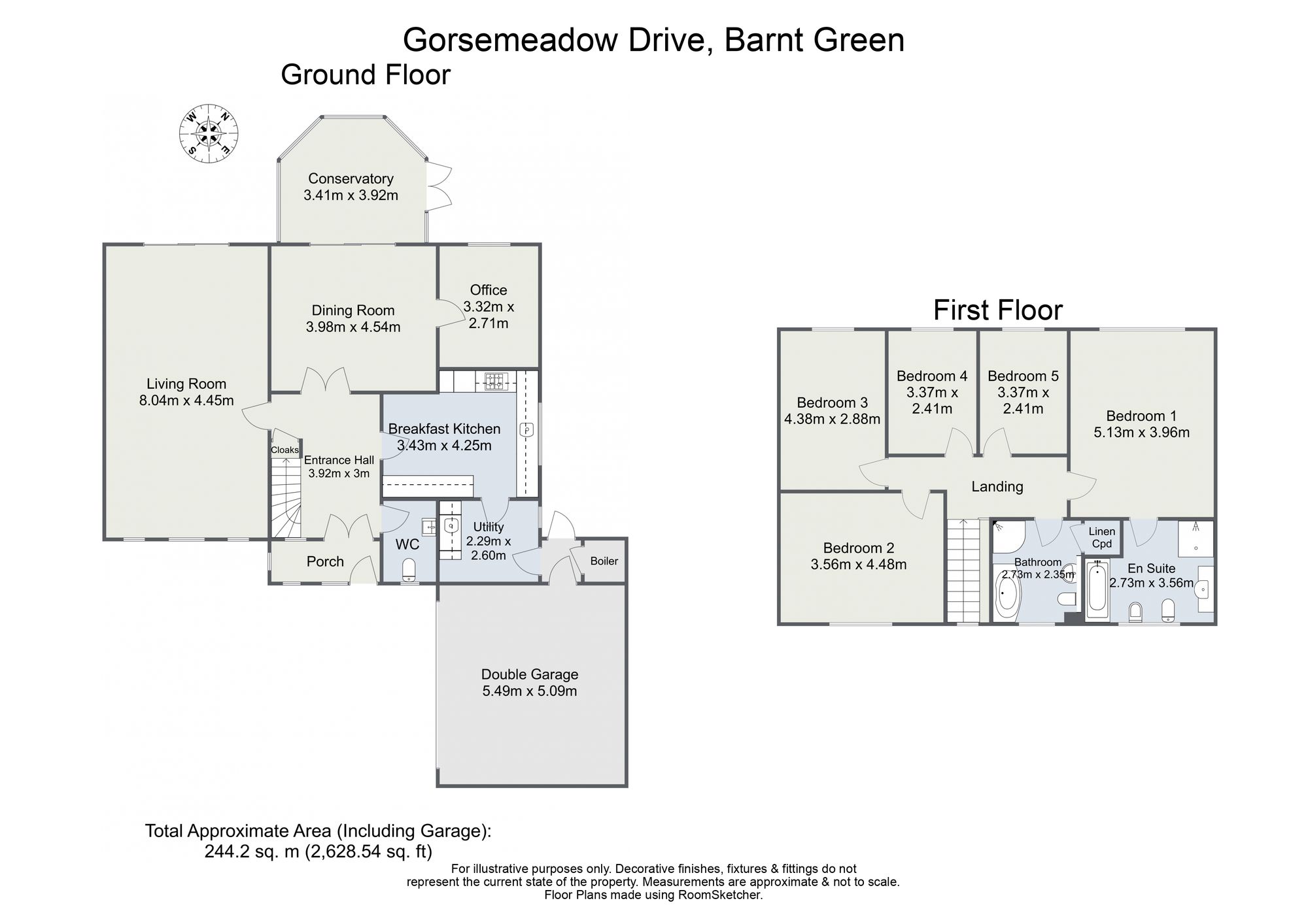 4 Gorsemeadow Drive, Birmingham floorplan