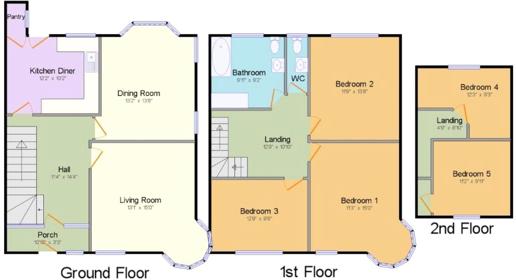 Greenways,, Beardwood Brow, Lancashire floorplan