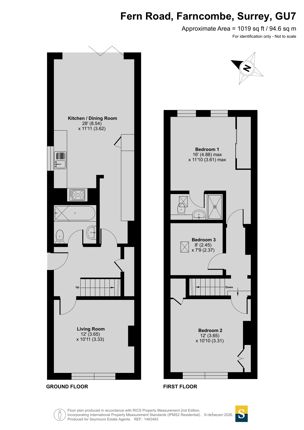 79, Fern Road, Surrey floorplan