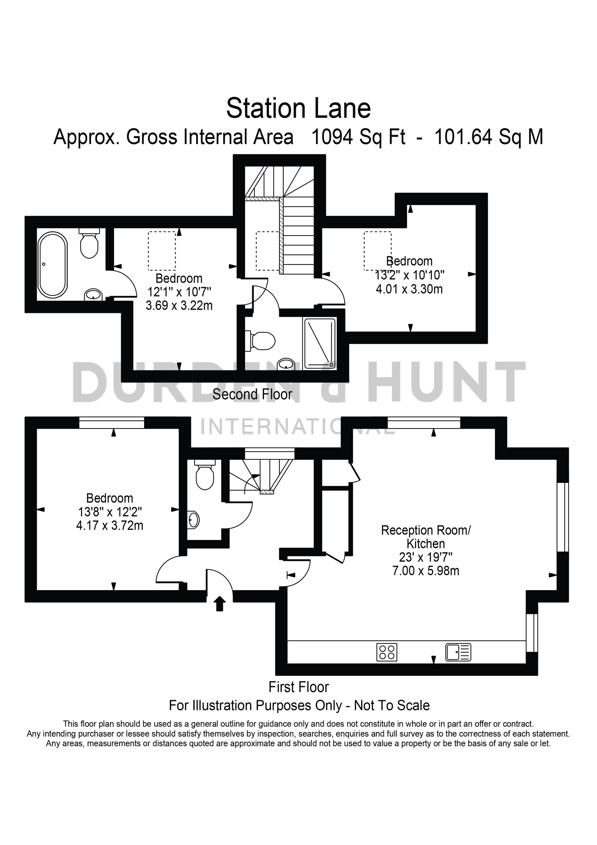 Flat 6, 70 Station Lane, Hornchurch floorplan